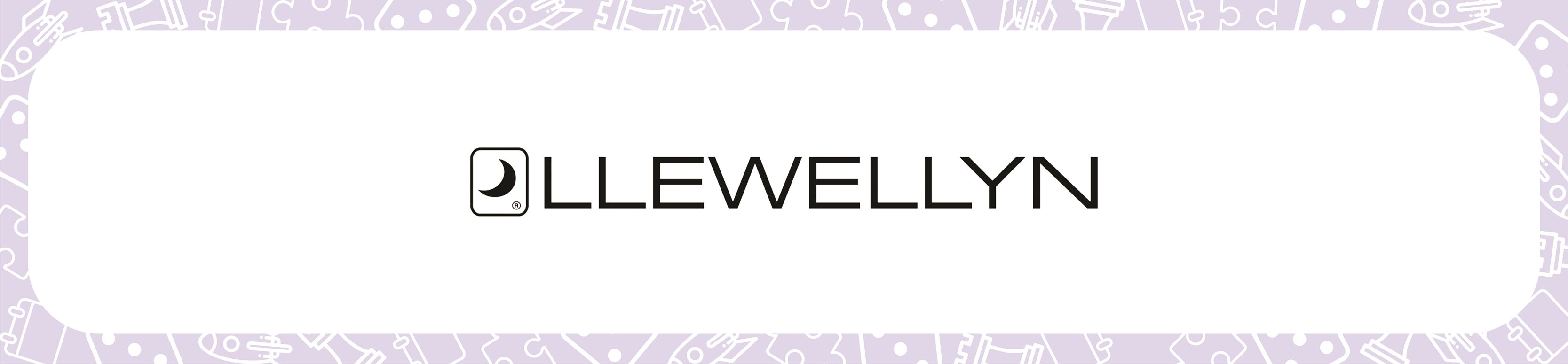 Pale purple border with the Llewellyn Publishers logo in the centre