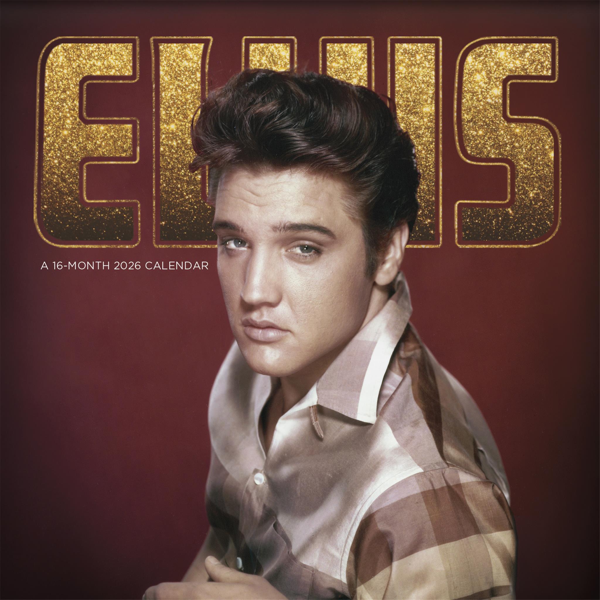Elvis Presley 2026 Mini Calendar