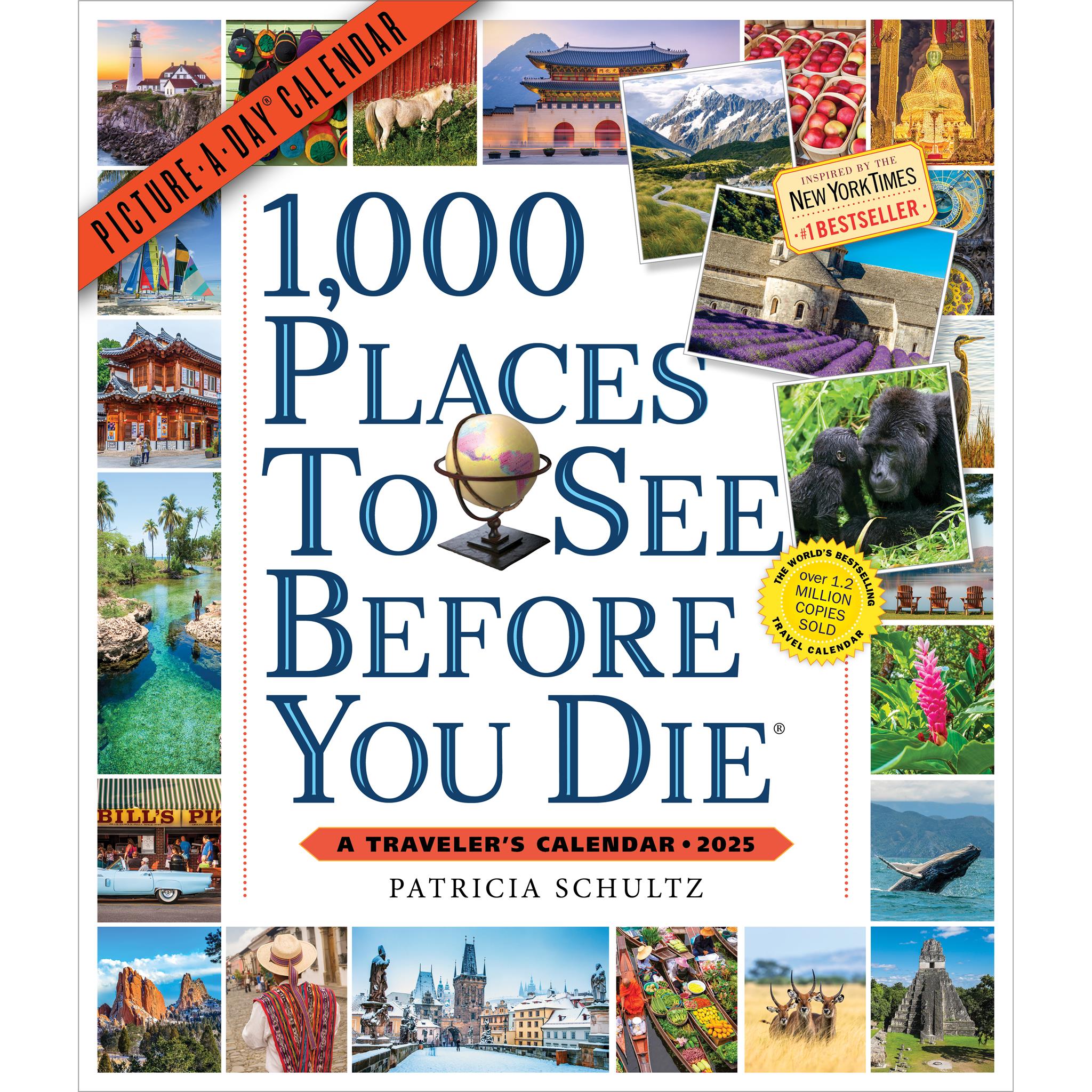 2025 Places To See Wall Calendar 2025 Places To See Wall Calendar