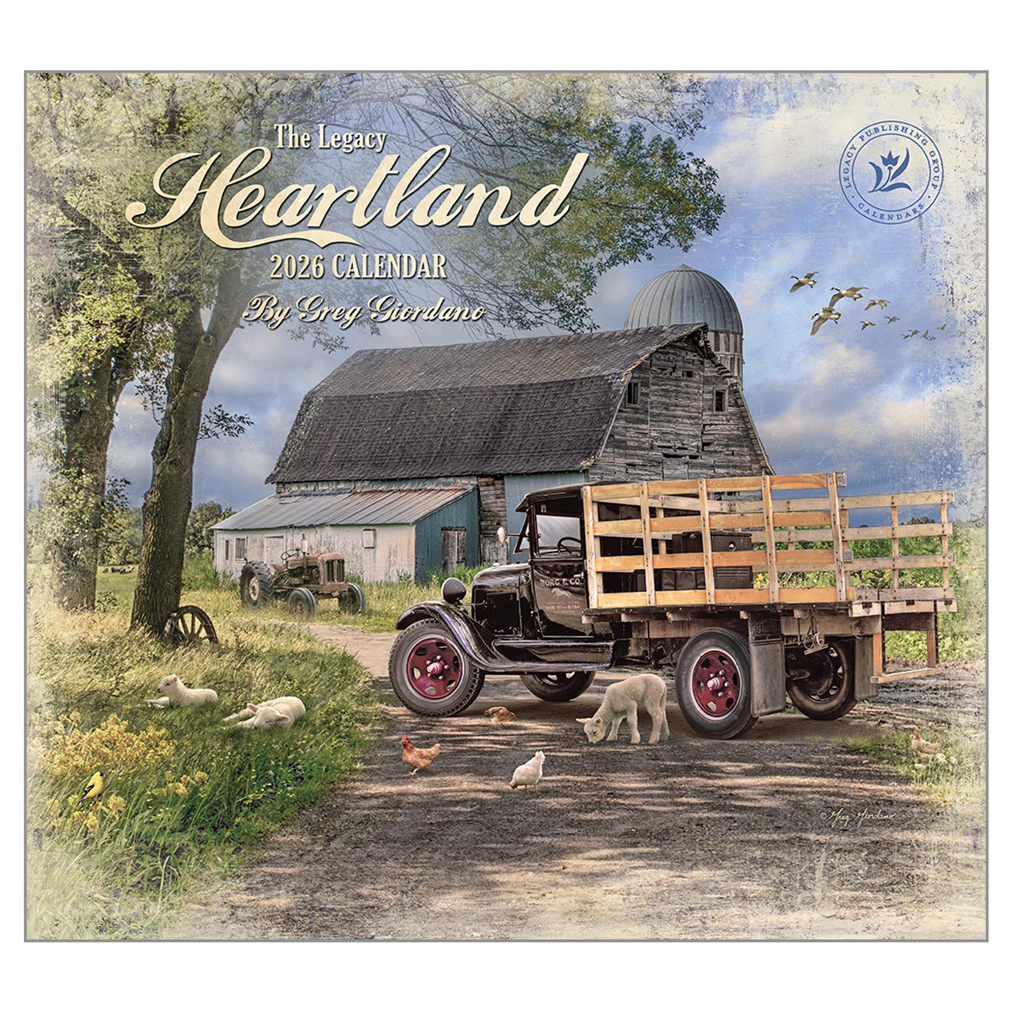 Heartland 2026 Deluxe Wall Calendar - Online Only