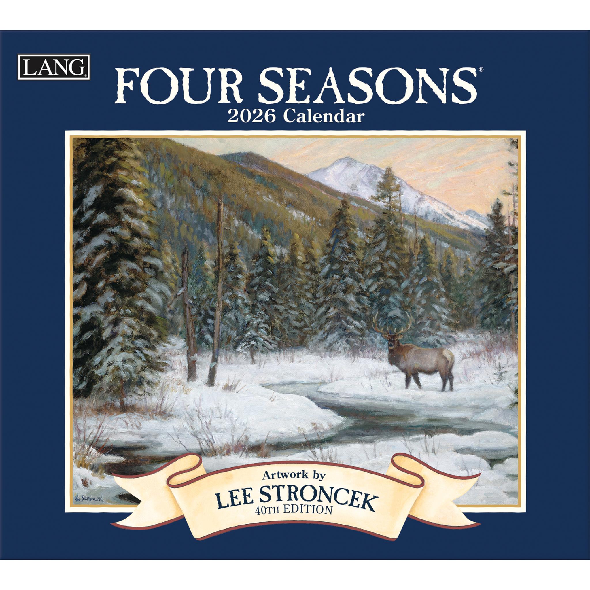 Four Seasons 2026 Deluxe Wall Calendar