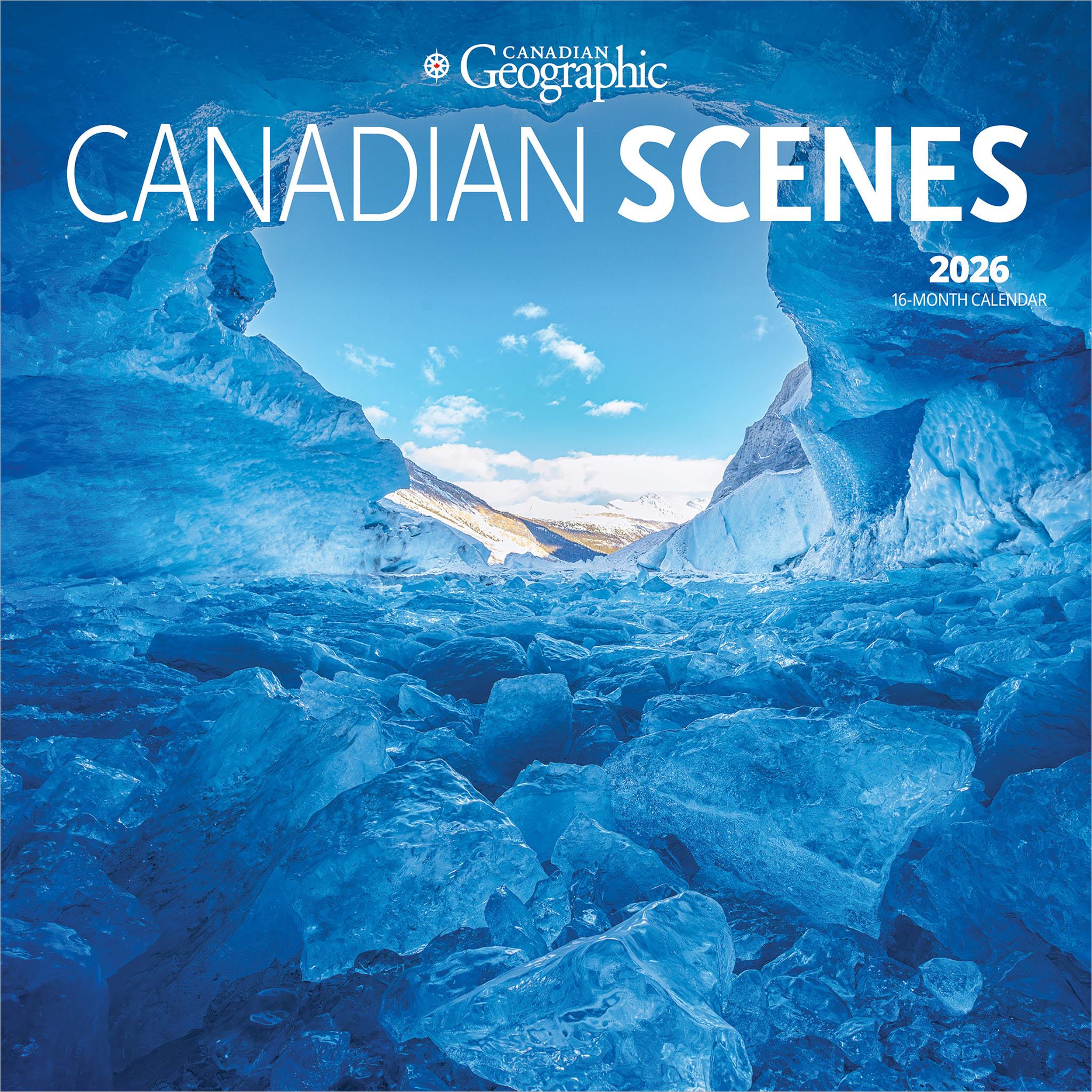 Canadian Geographic Canadian Scenes 2026 Mini Calendar - Online Only