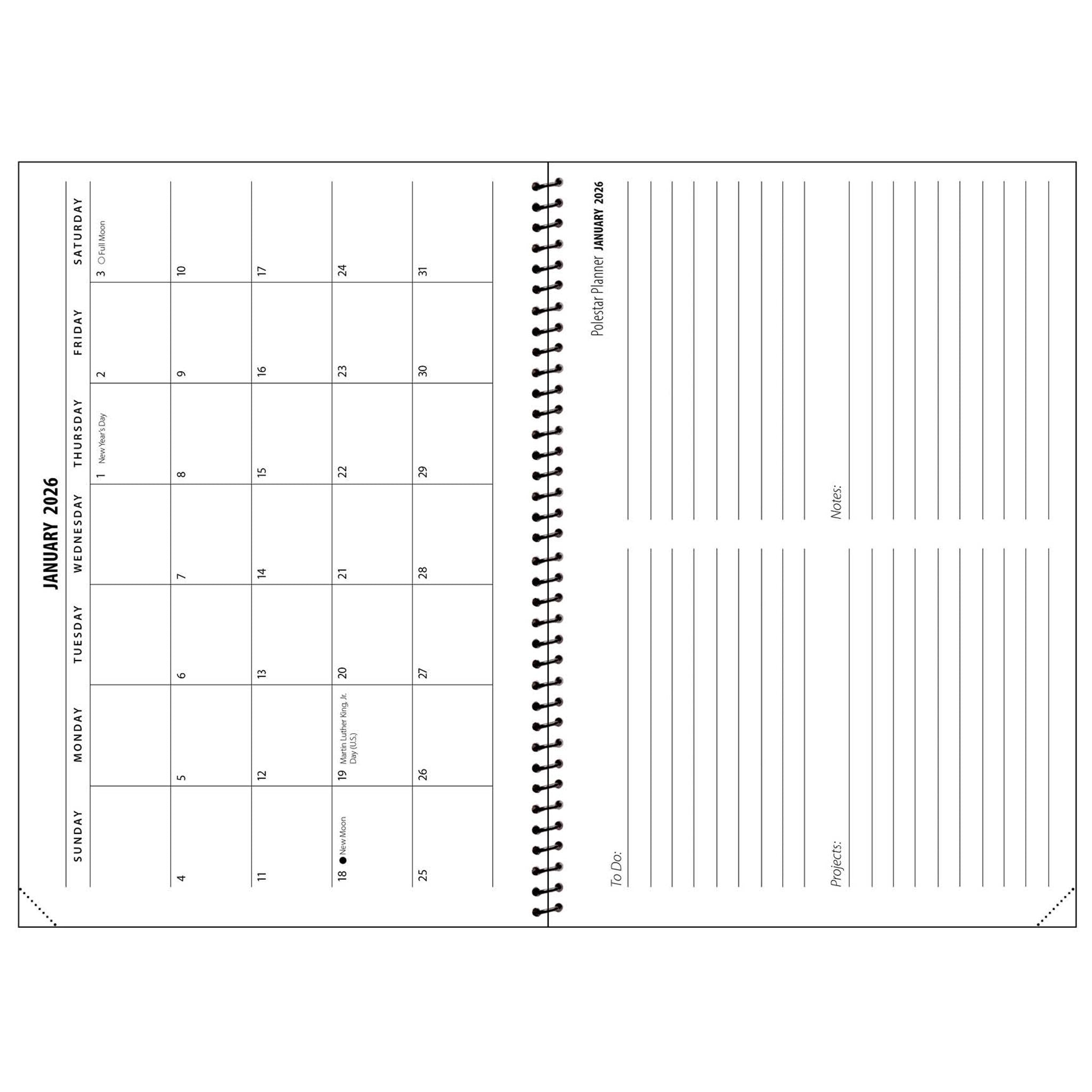 Polestar Planner 2026 Engagement Calendar