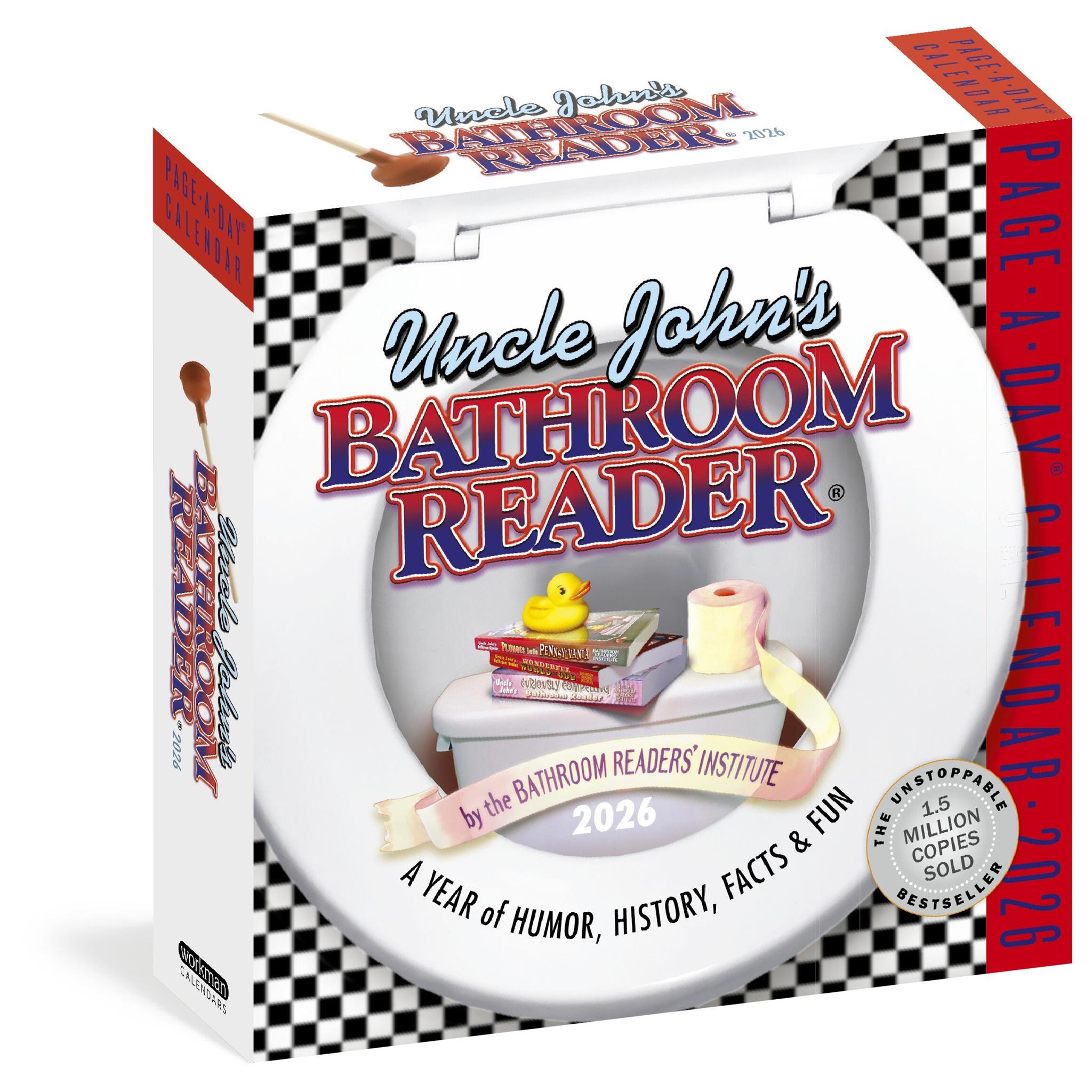 Uncle Johns Bathroom Reader 2026 Box Calendar