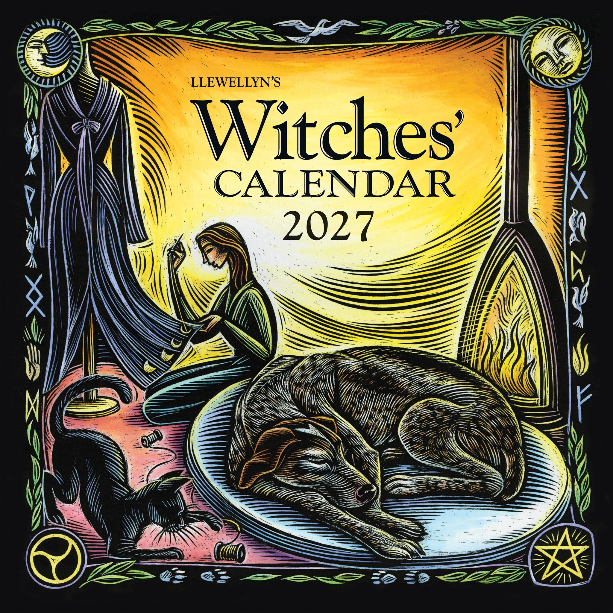 Witches' 2027 Wall Calendar