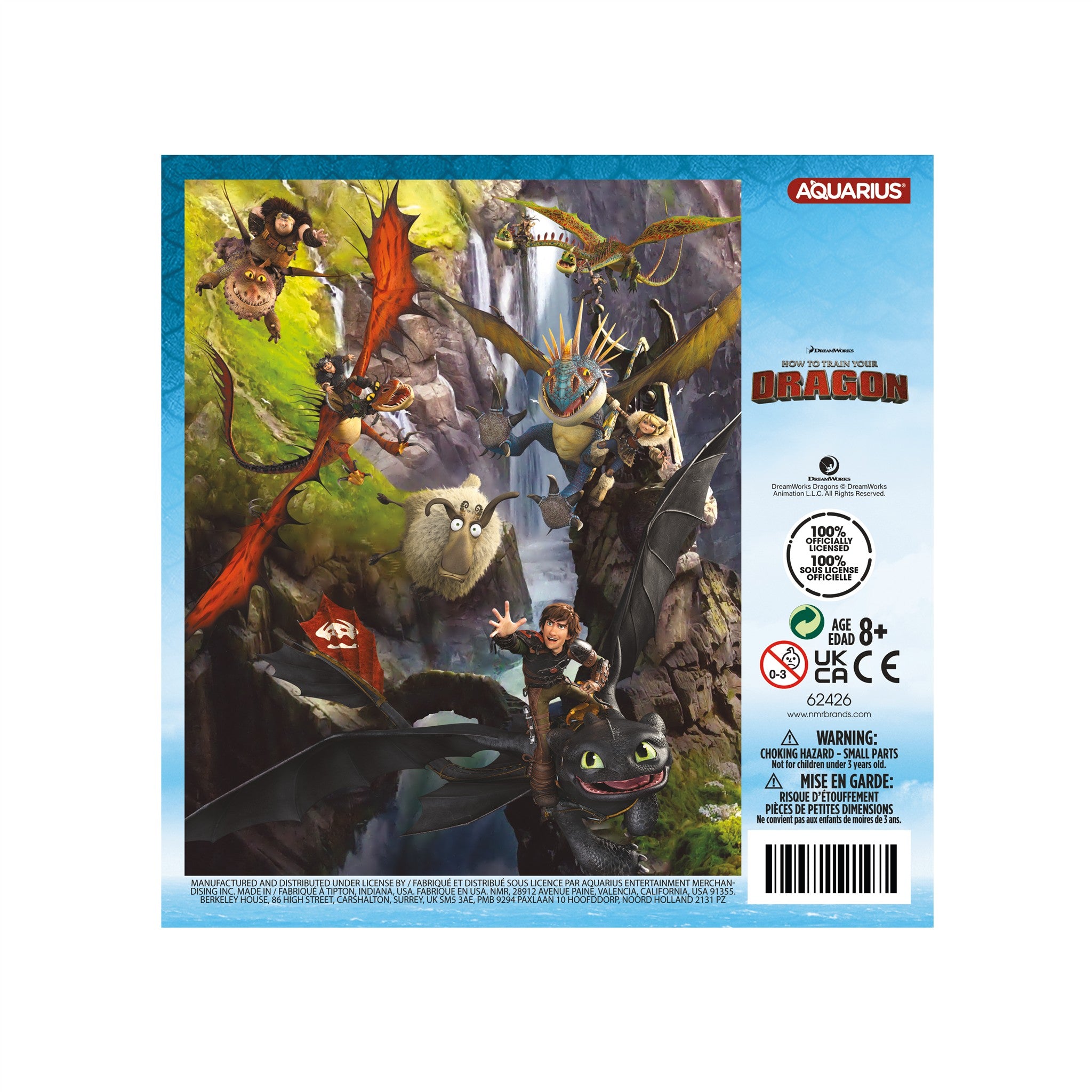 How to Train Your Dragon 500 Piece Puzzle