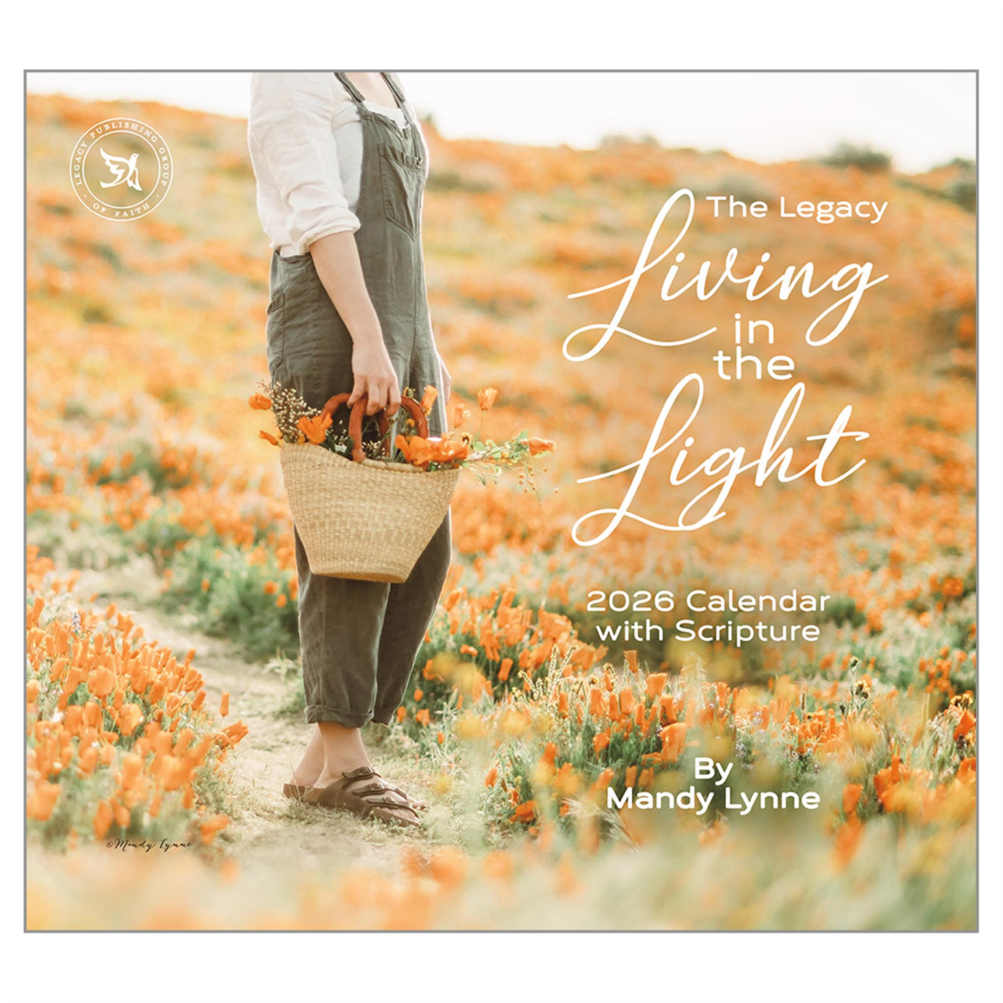 Living In The Light 2026 Deluxe Wall Calendar - Online Only