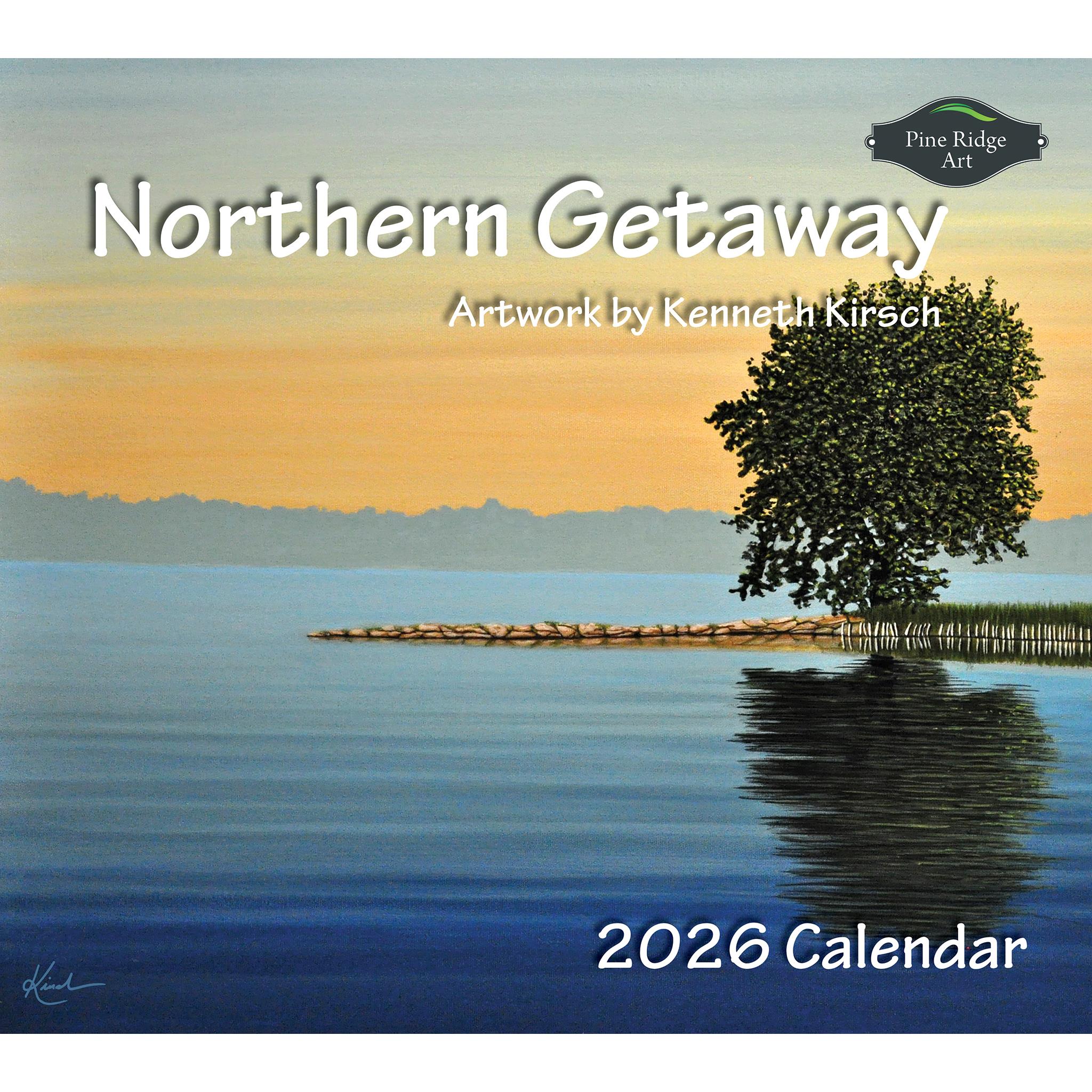 Northern Getaway 2026 Wall Calendar - Online Only