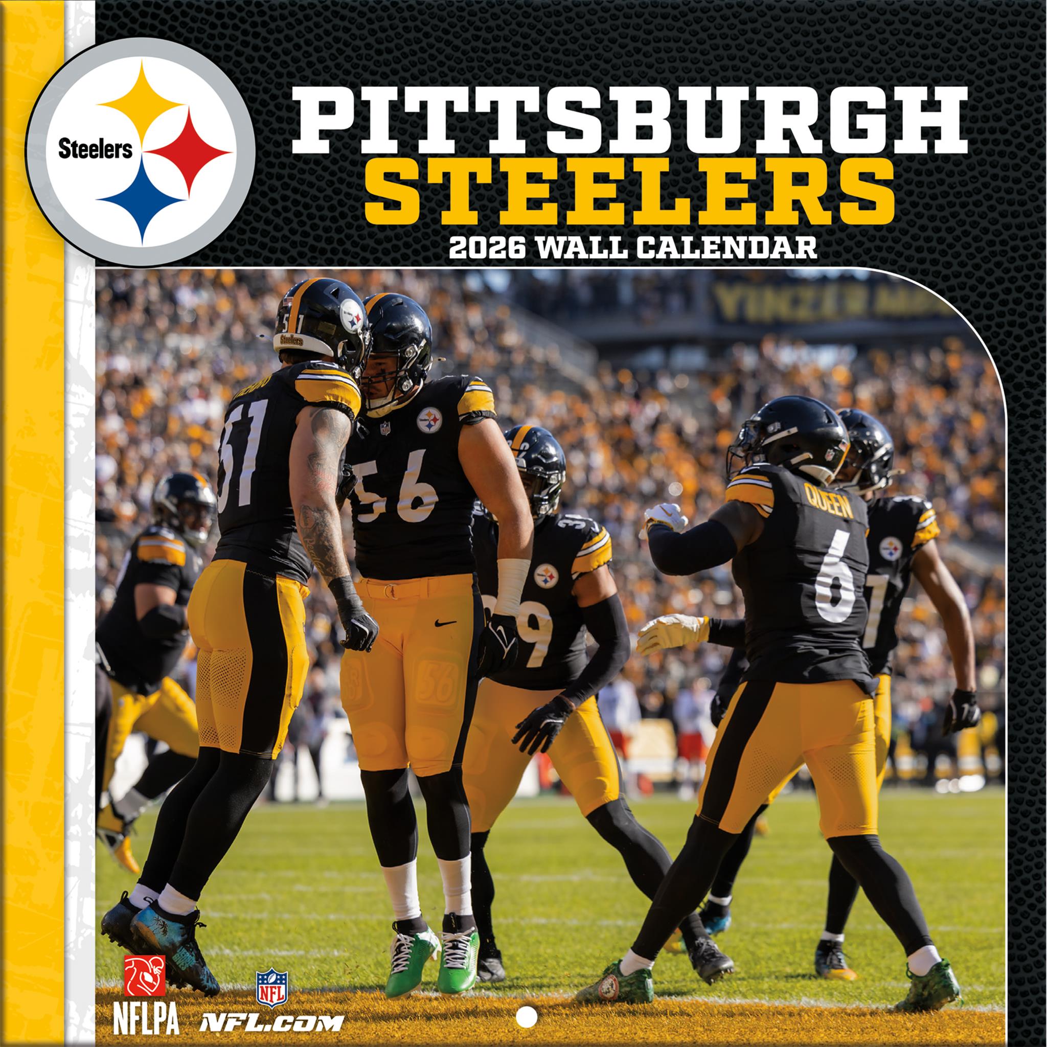 NFL Pittsburgh Steelers 2026 Mini Calendar - Online Only