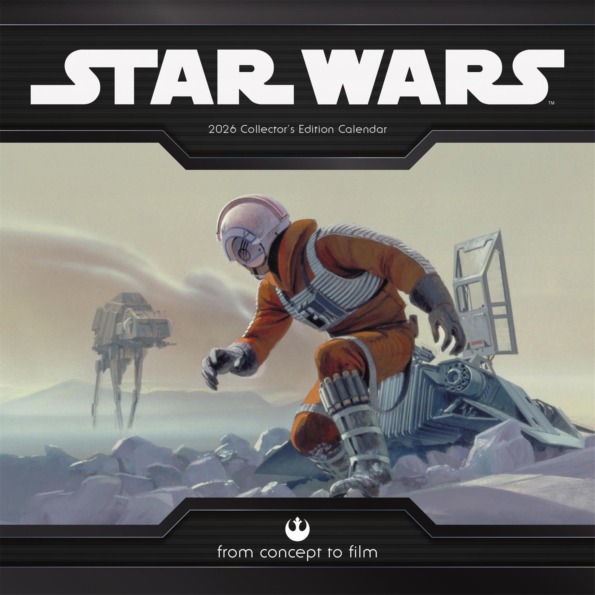 Star Wars Collectors Edition 2026 Wall Calendar