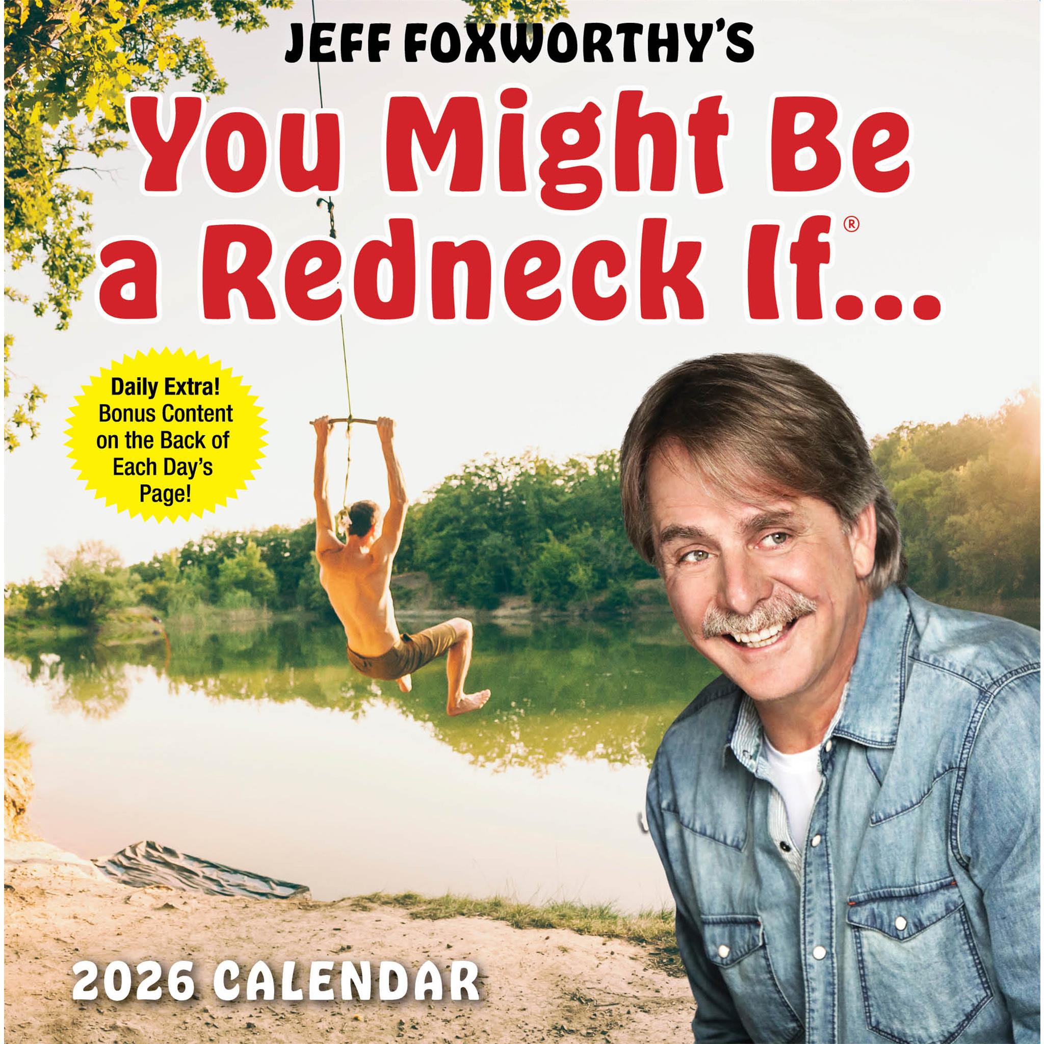 Jeff Foxworthy's You Might Be A Redneck If. . . 2026 Box Calendar