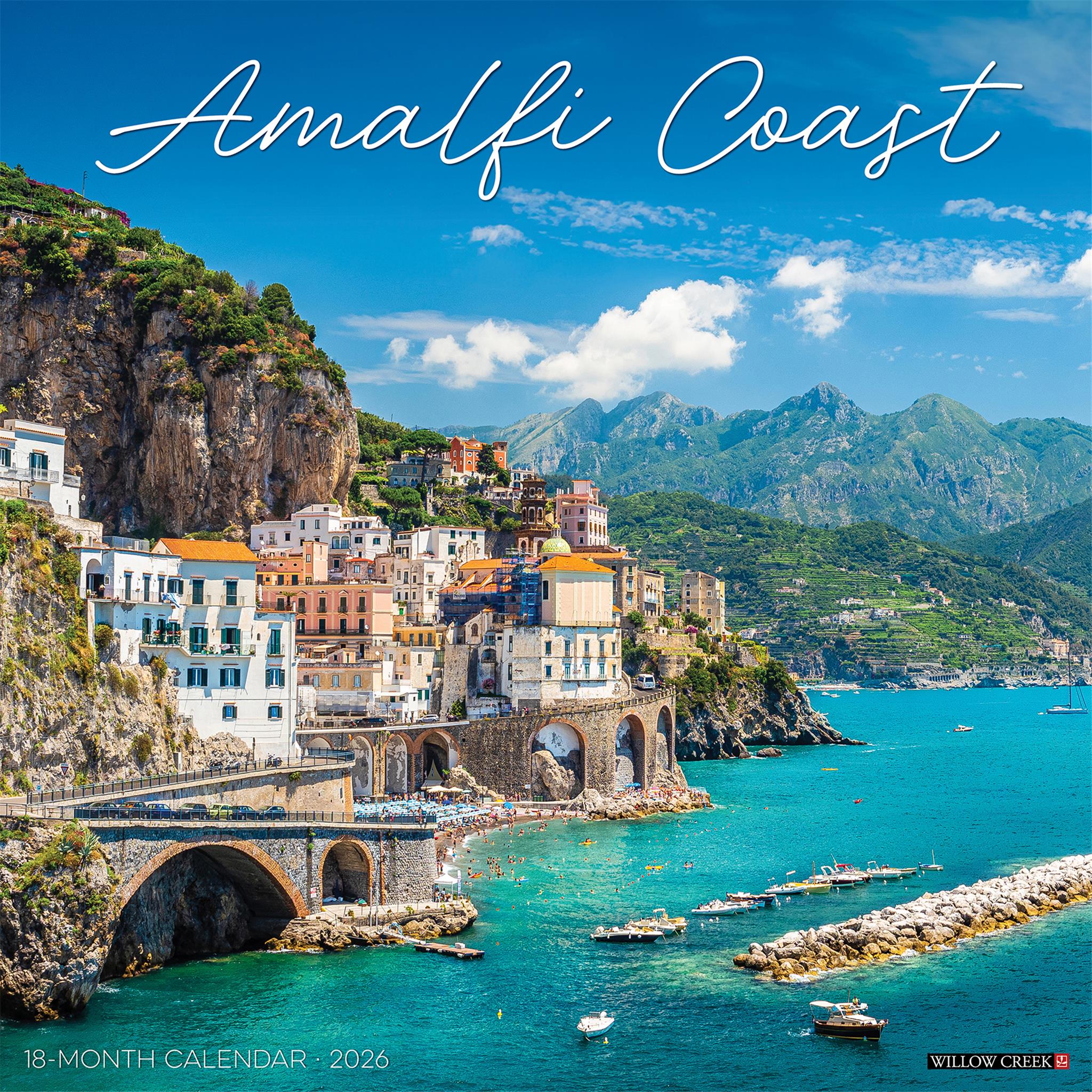 Amalfi Coast 2026 Wall Calendar
