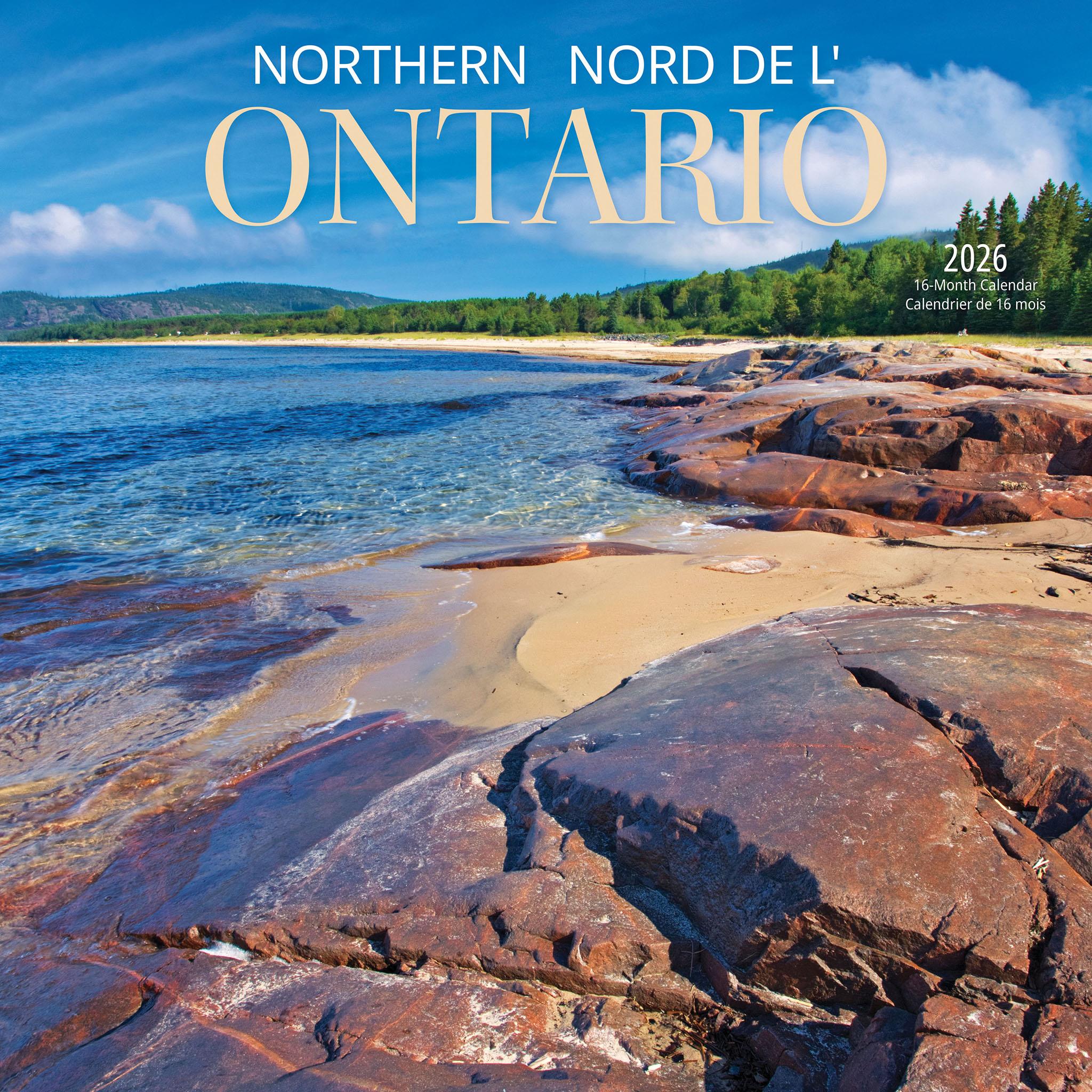 Northern Ontario 2026 Wall Calendar