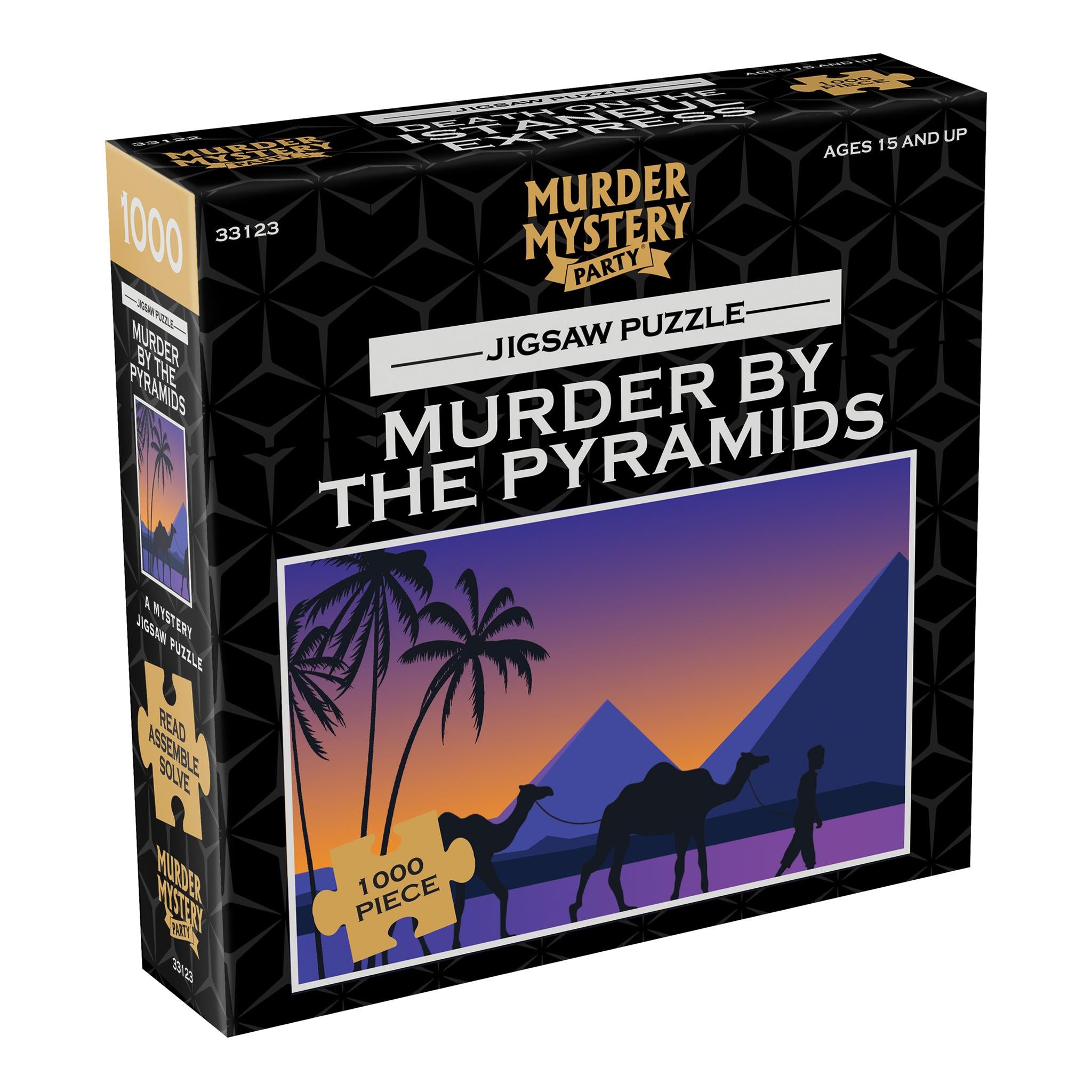 Classic Mystery - Murder By The Pyramids 1000 Piece Puzzle
