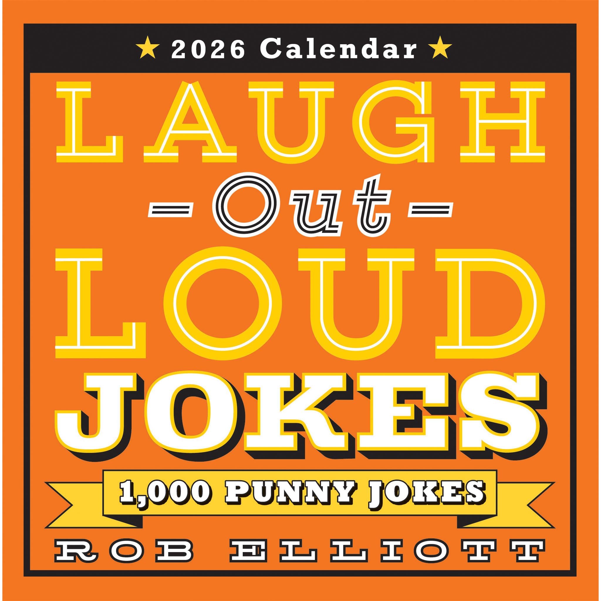 Laugh-Out-Loud Jokes 2026 Box Calendar - Online Only