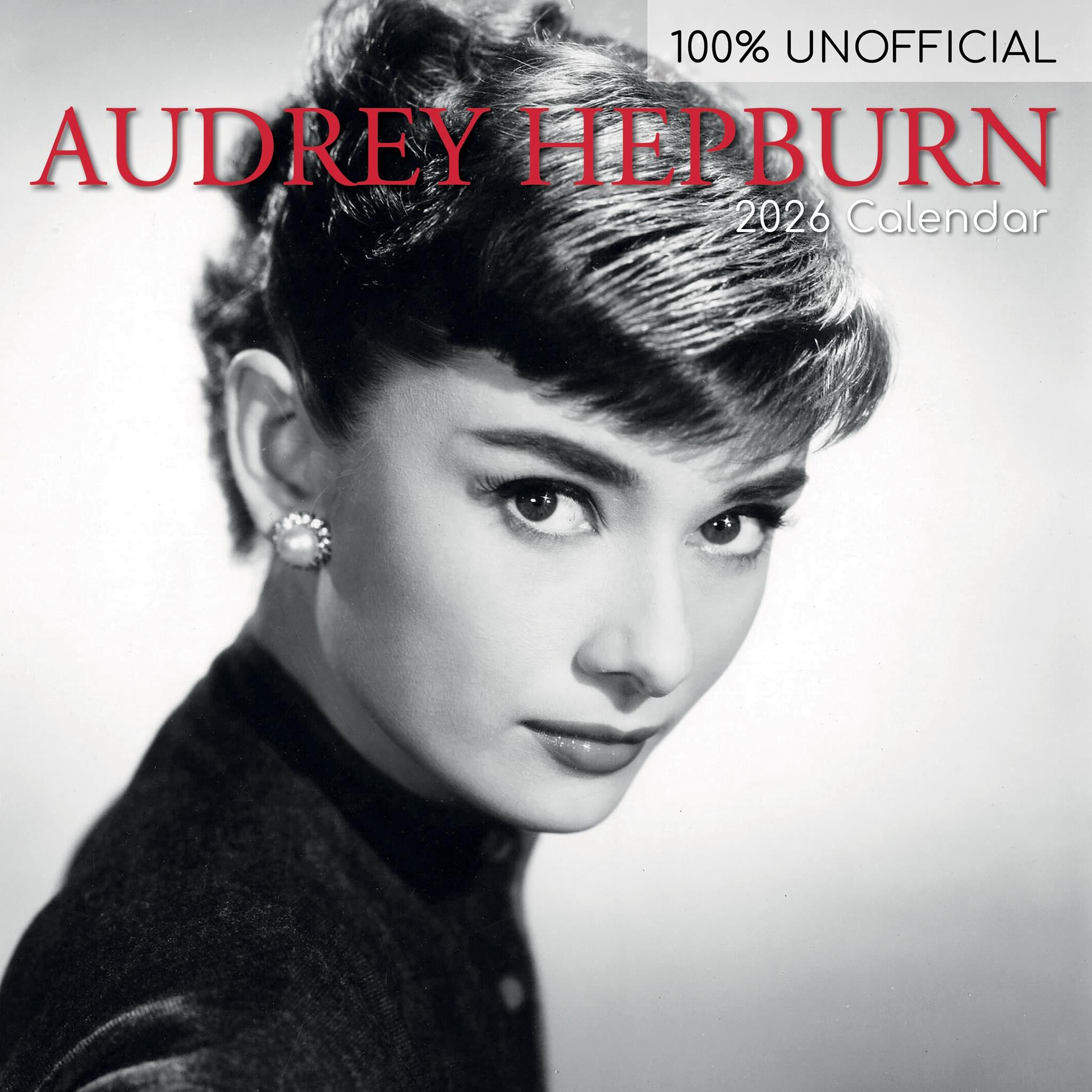 Audrey Hepburn 2026 Wall Calendar