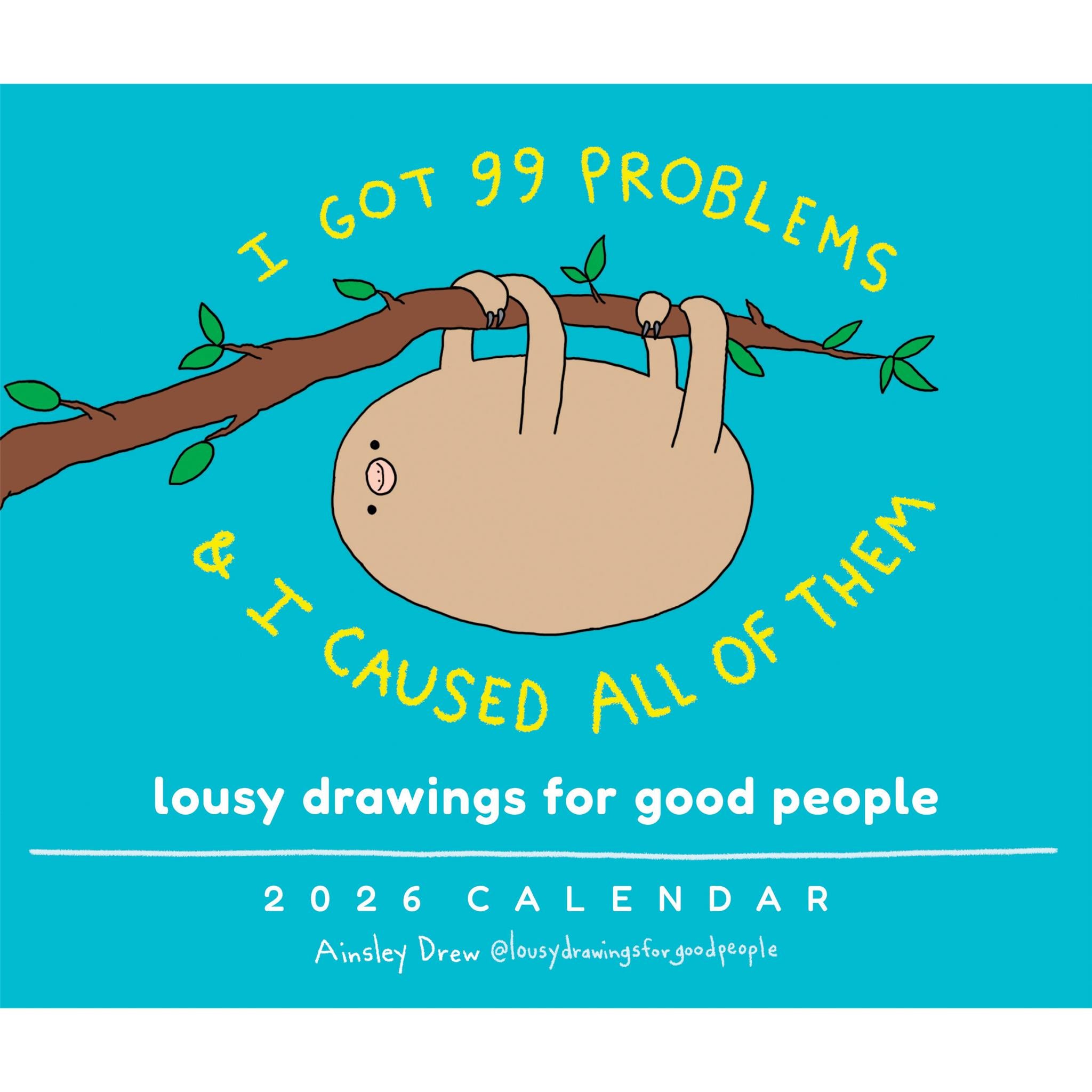 Lousy Drawings For Good People 2026 Box Calendar - Online Only