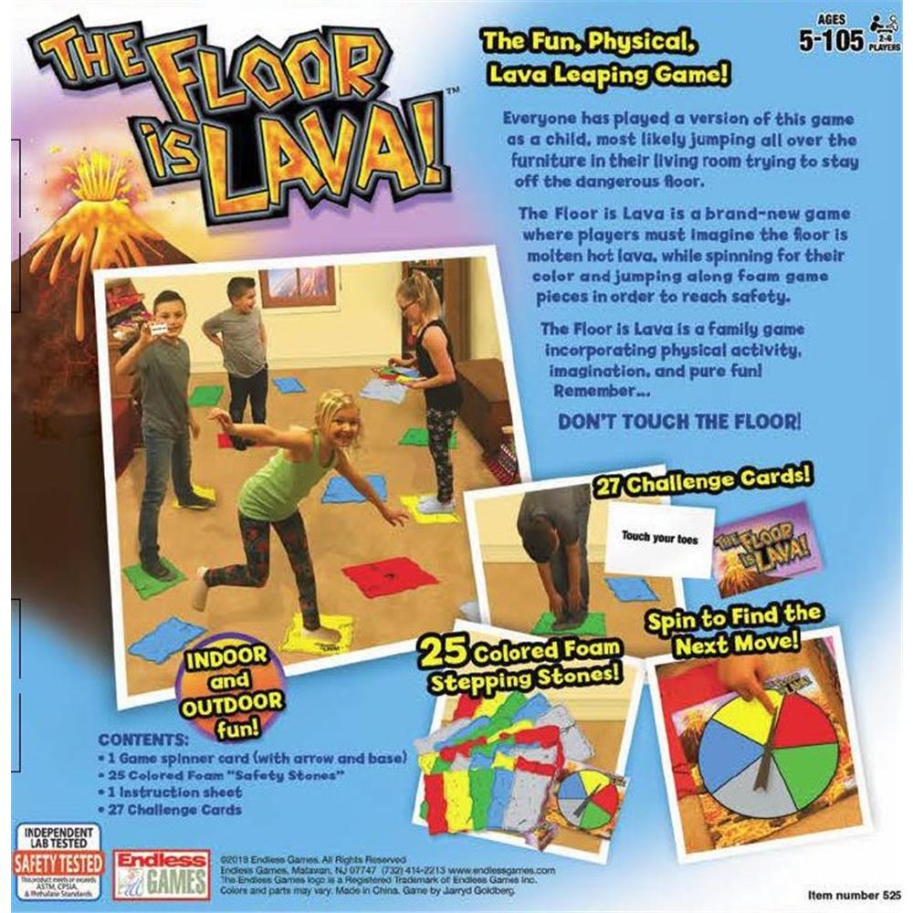Floor is Lava - Calendar Club Canada