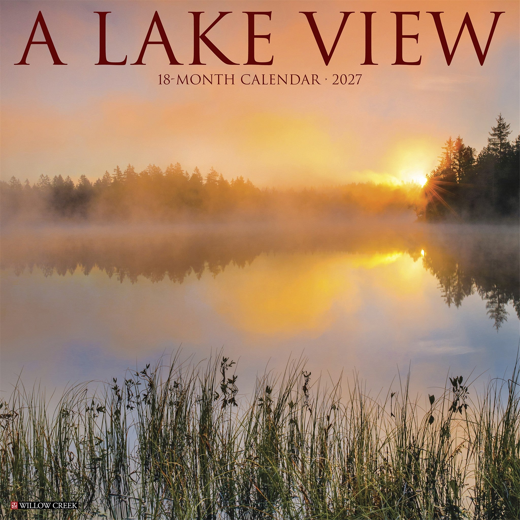 Lake View 2027 Wall Calendar