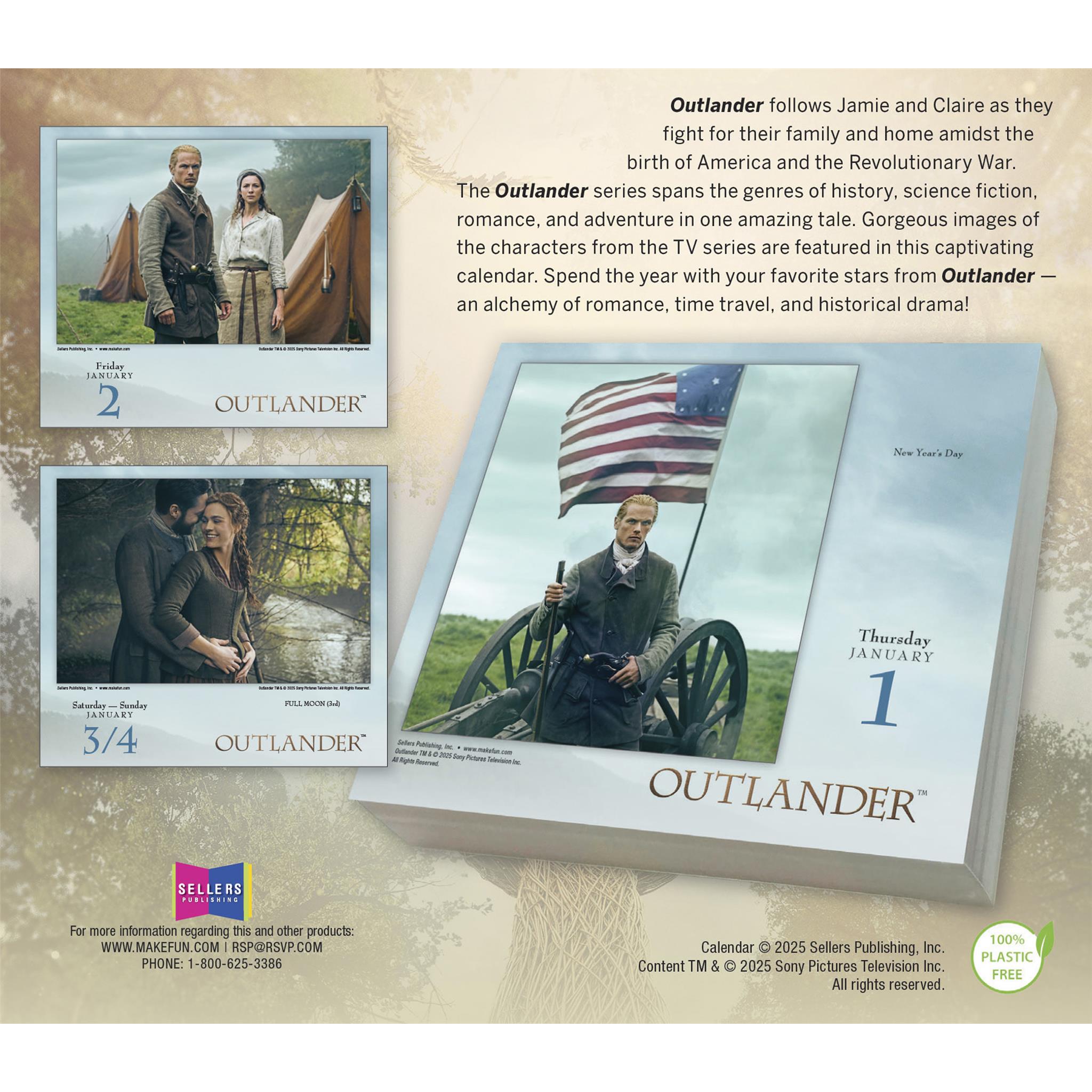 Outlander 2026 Box Calendar