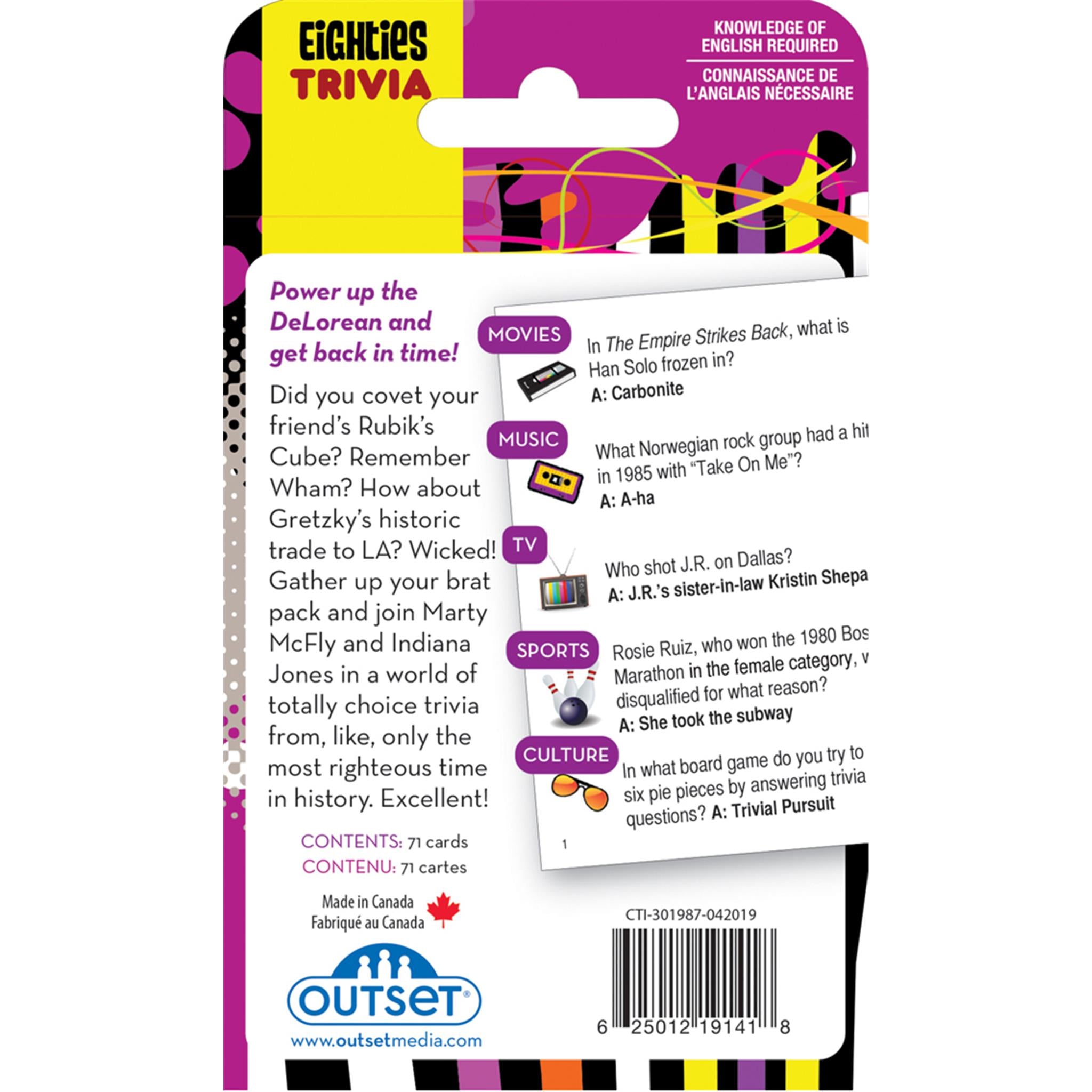 1980s Decade of Trivia - Calendar Club Canada