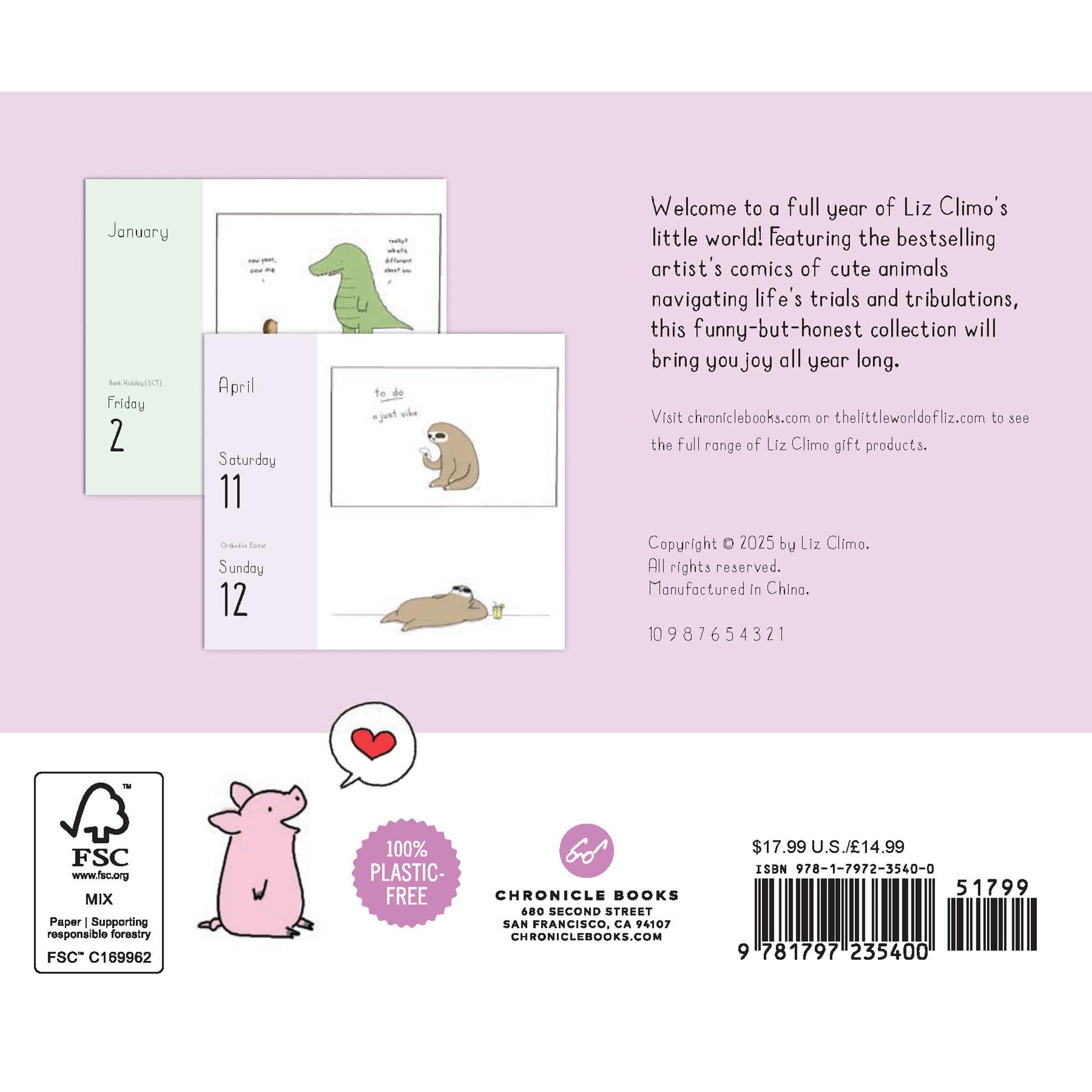 Liz Climo 2026 Box Calendar