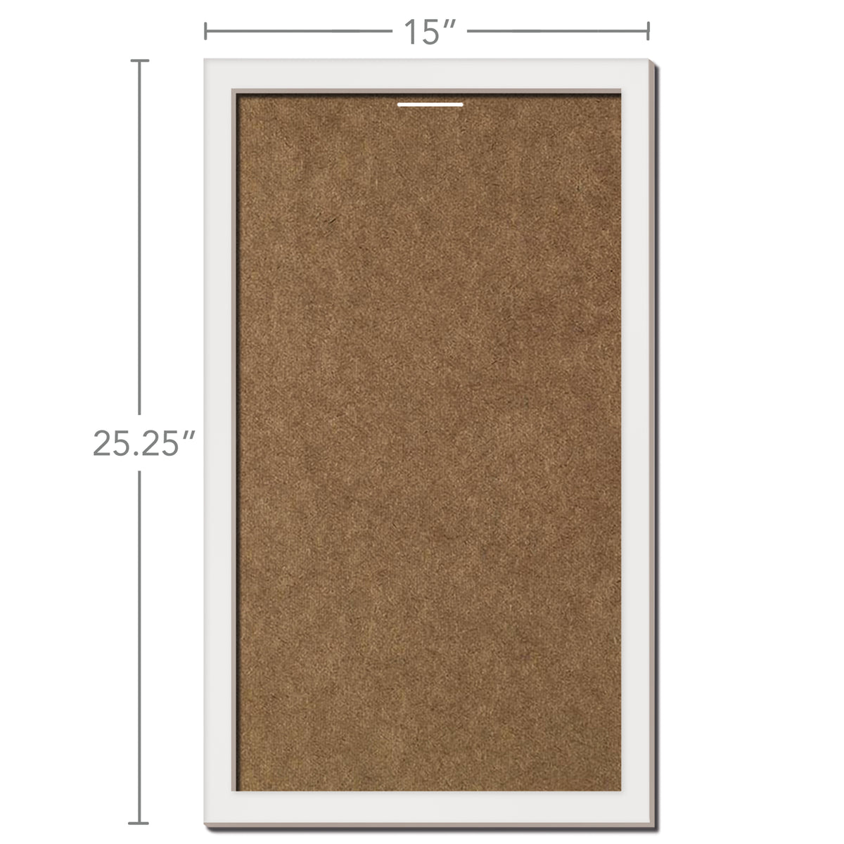 White Contemporary Wooden Calendar Frame - Online Only - Calendar Club Canada