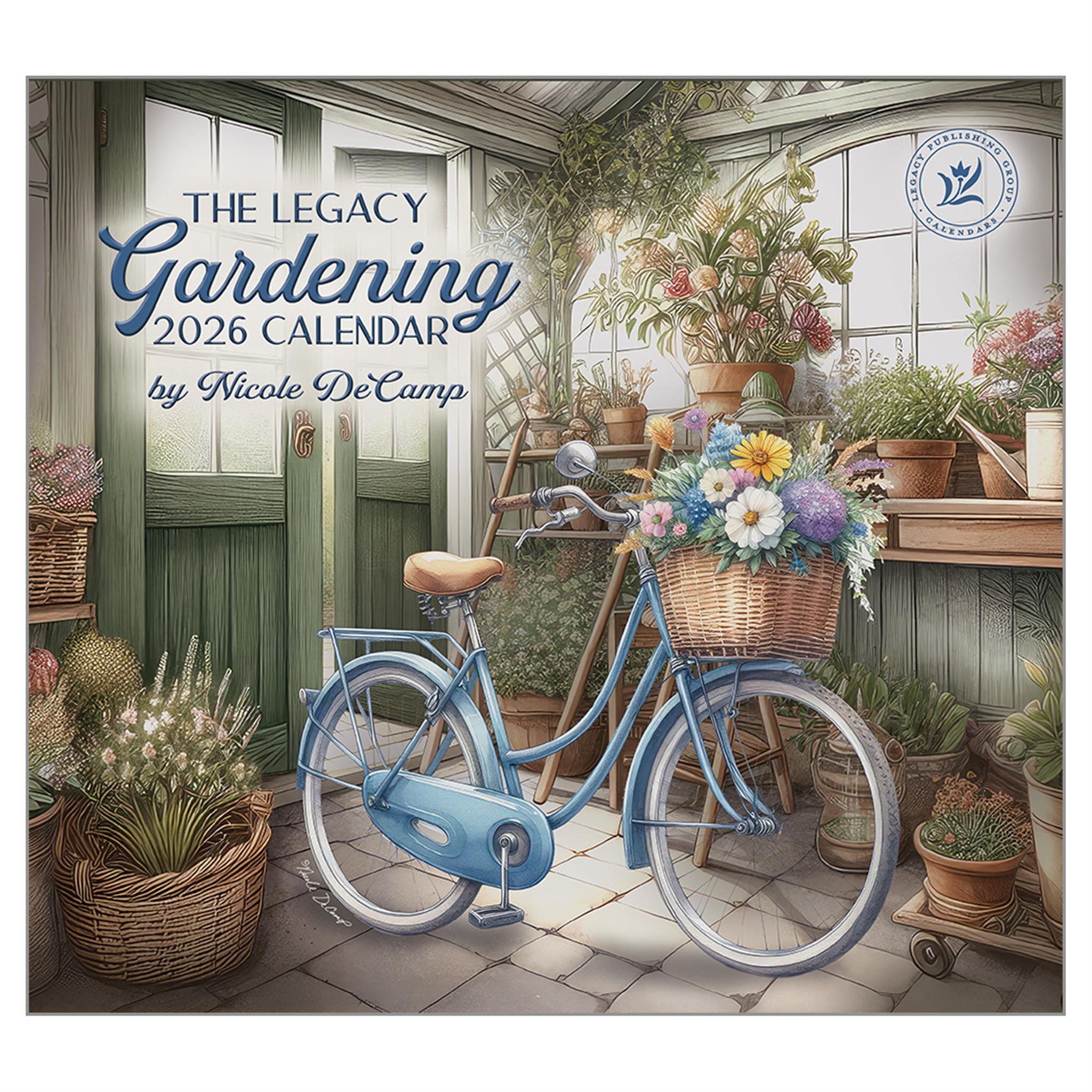 Gardening 2026 Deluxe Wall Calendar