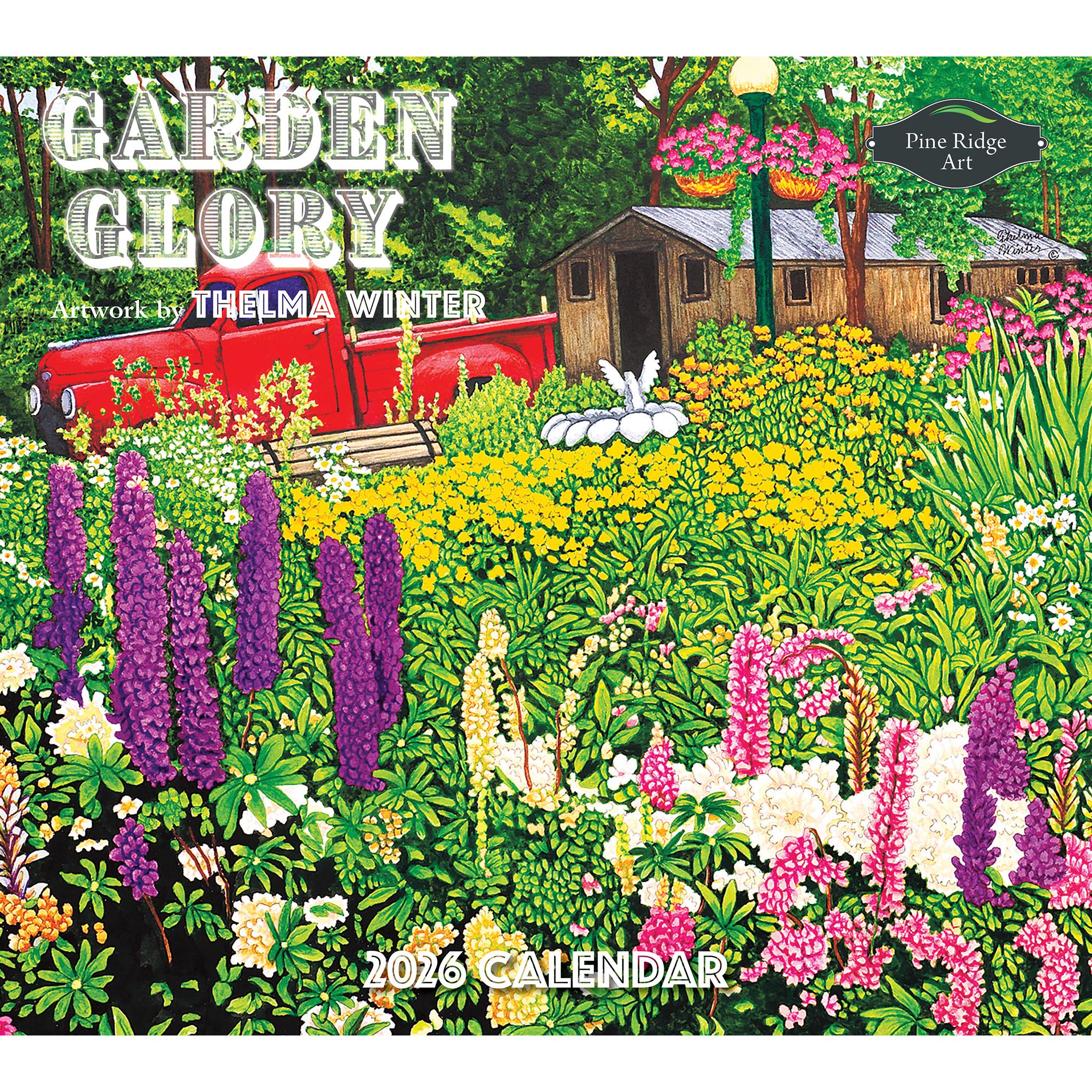 Garden Glory 2026 Wall Calendar - Online Only