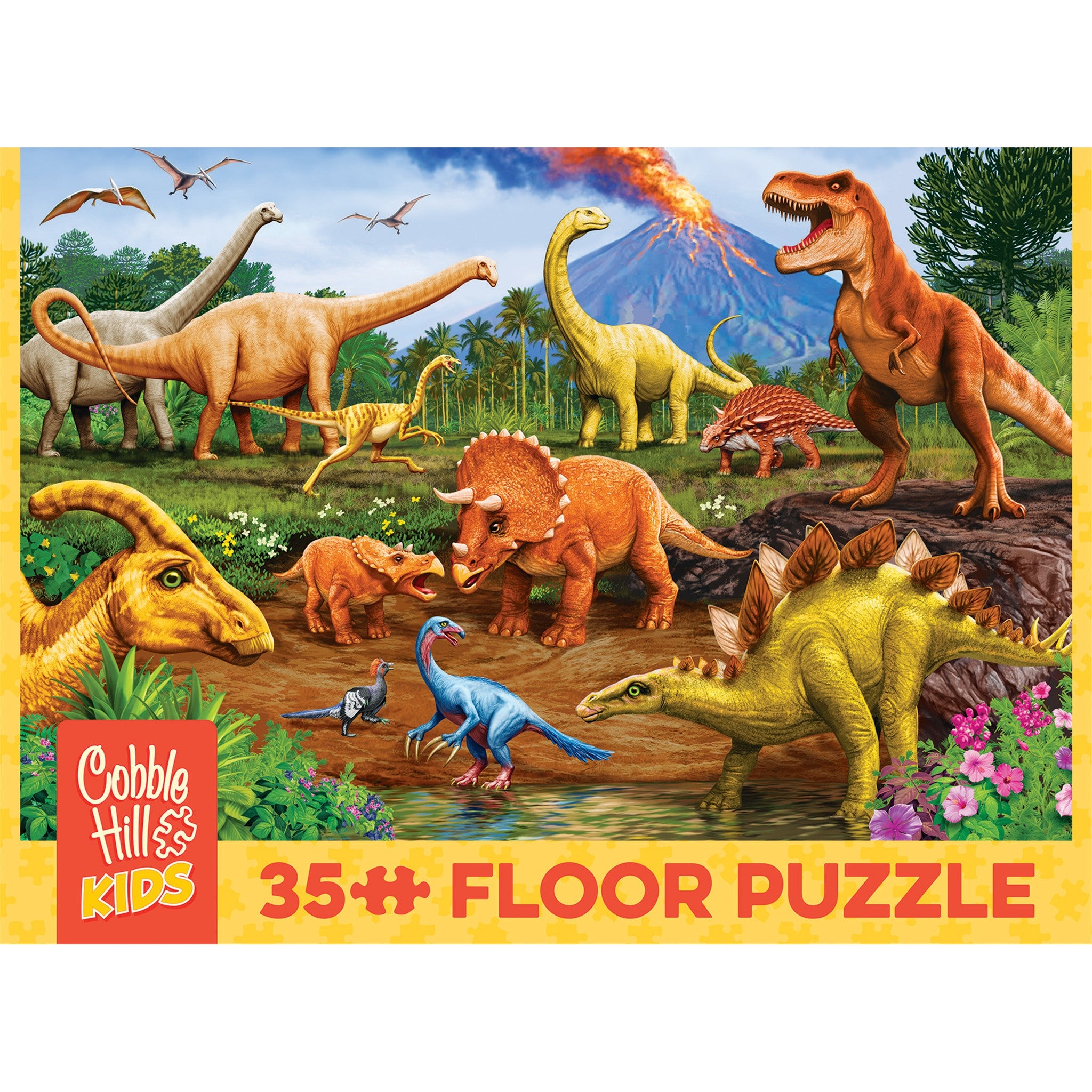 Dinos 35 Piece Floor Puzzle - Online Only