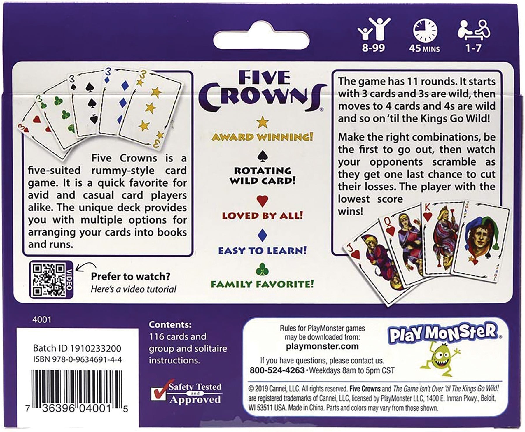 Five Crowns Card Game