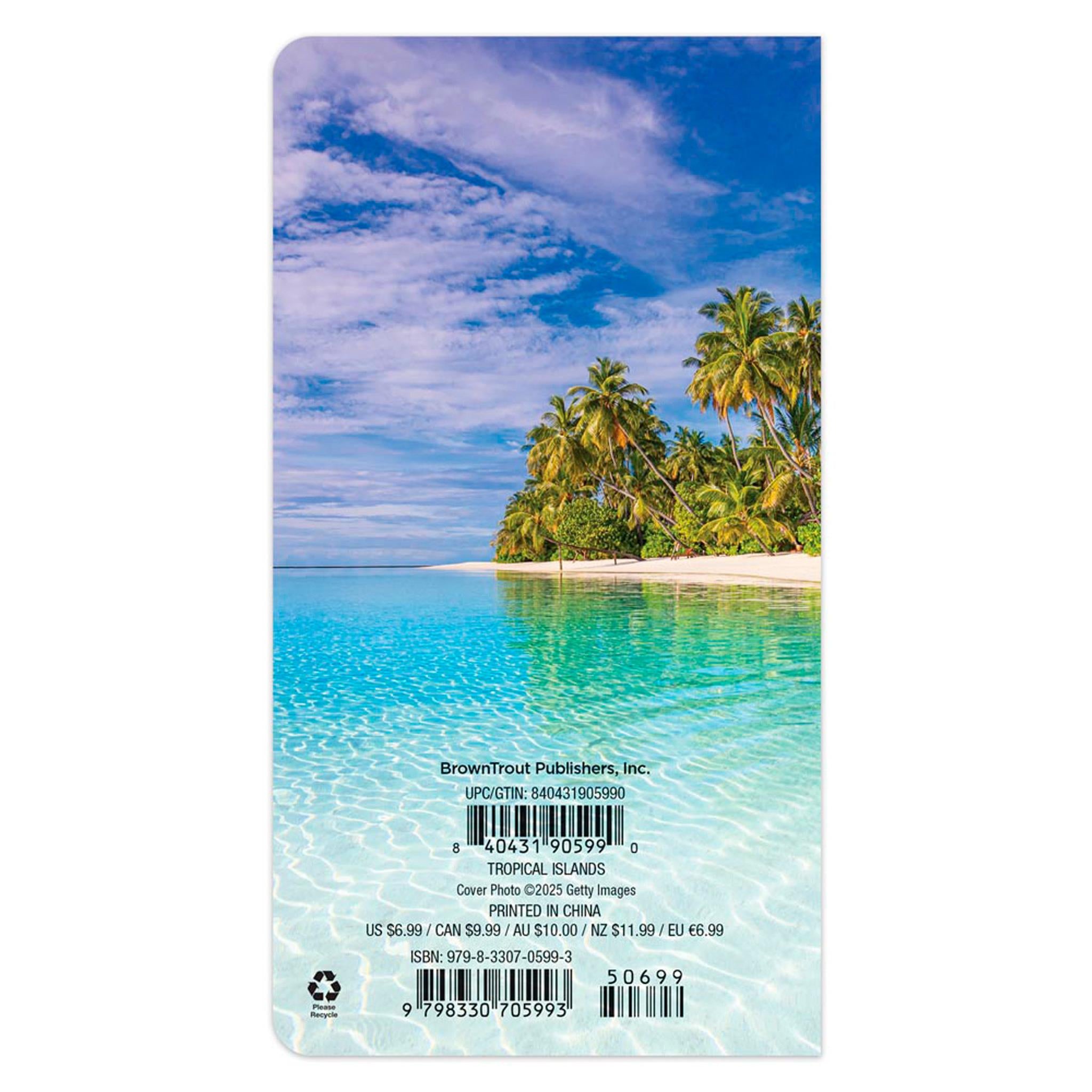 Tropical Islands 2026 2 Yr Pocket Planner Calendar