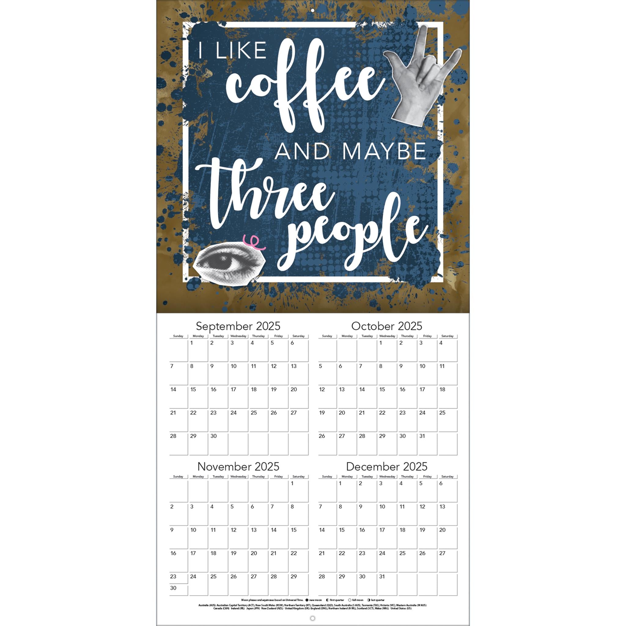 Sarcasm My Love Language 2026 Wall Calendar - Online Only