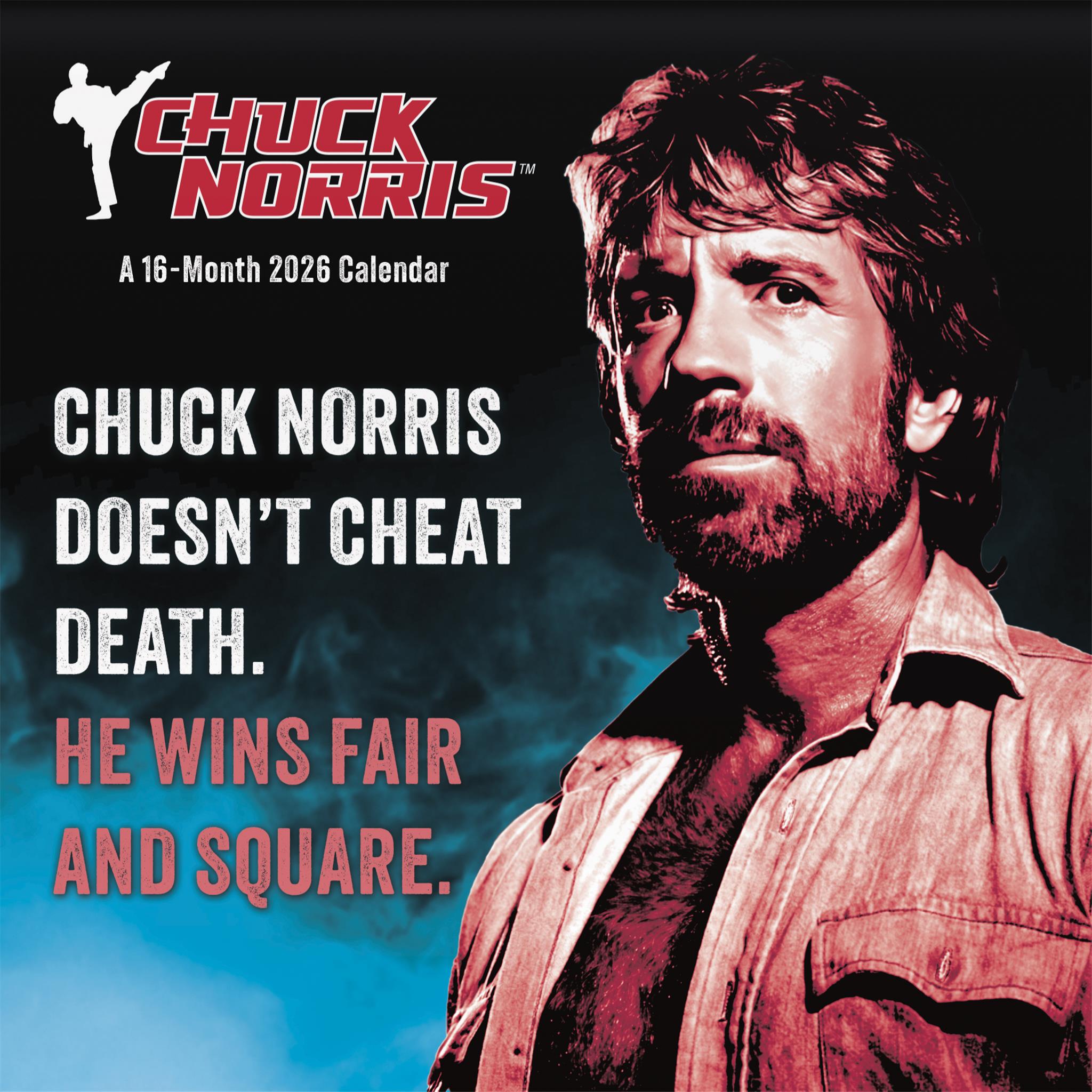 Chuck Norris 2026 Wall Calendar