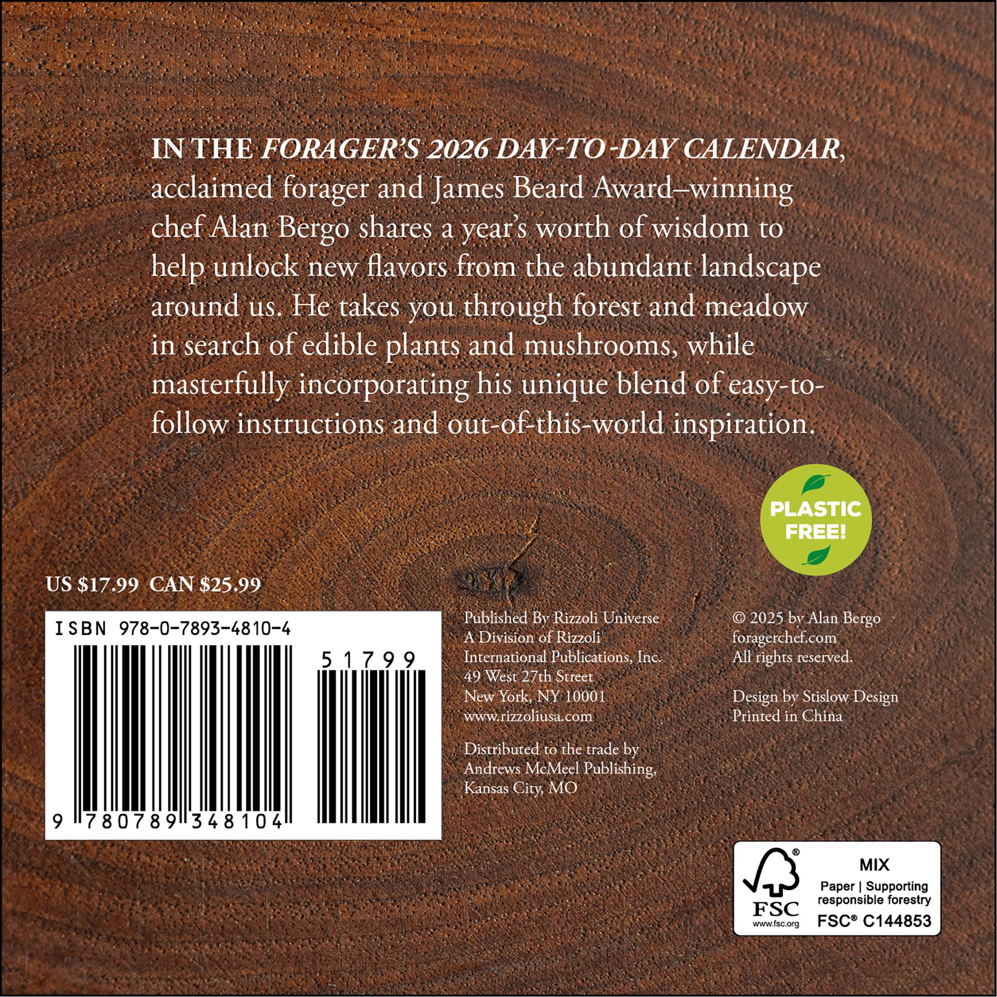 Forager's 2026 Box Calendar - Online Only