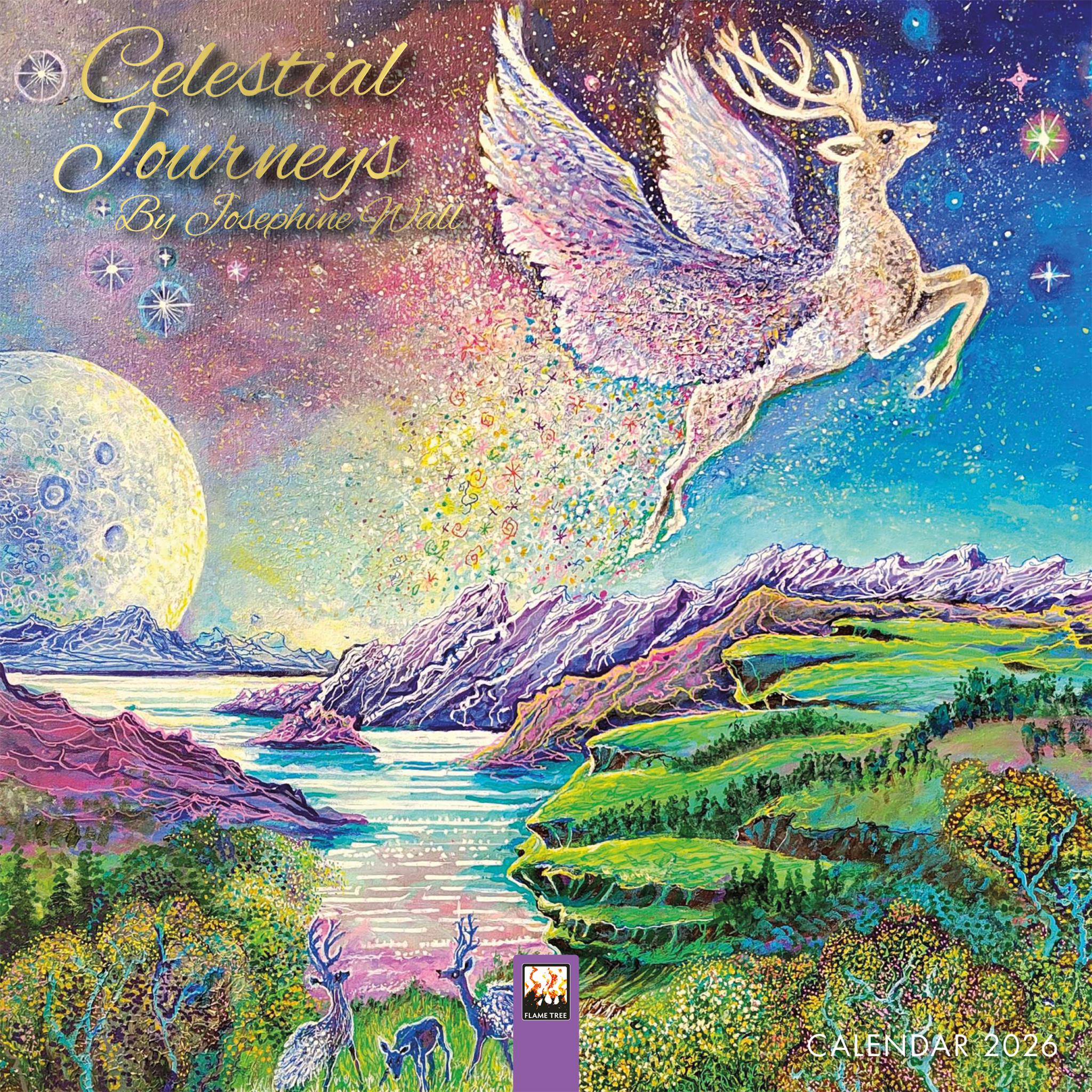 Celestial Journeys By Josephine Wall 2026 Mini Calendar