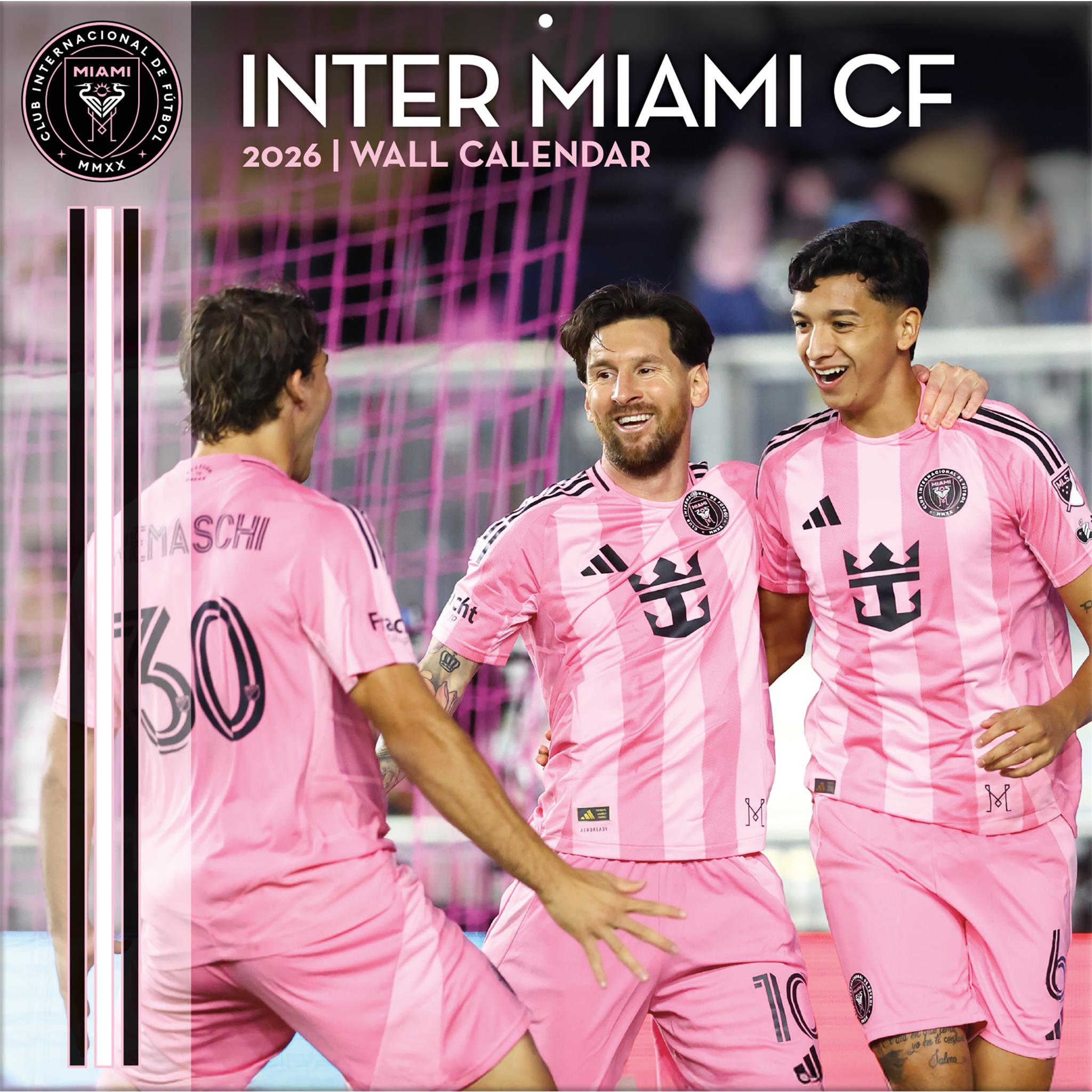 MLS Inter Miami 2026 Wall Calendar