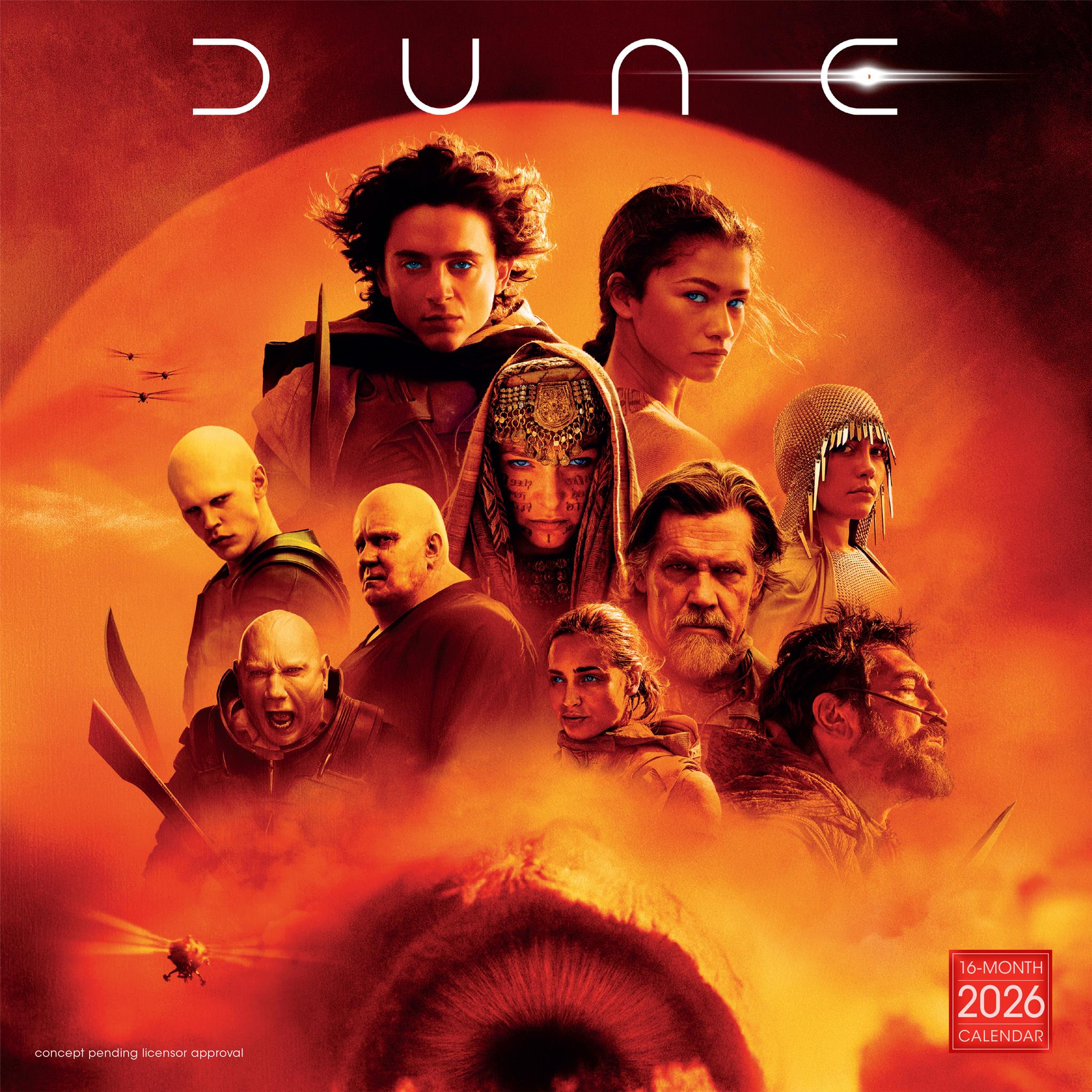 DUNE 2026 Wall Calendar