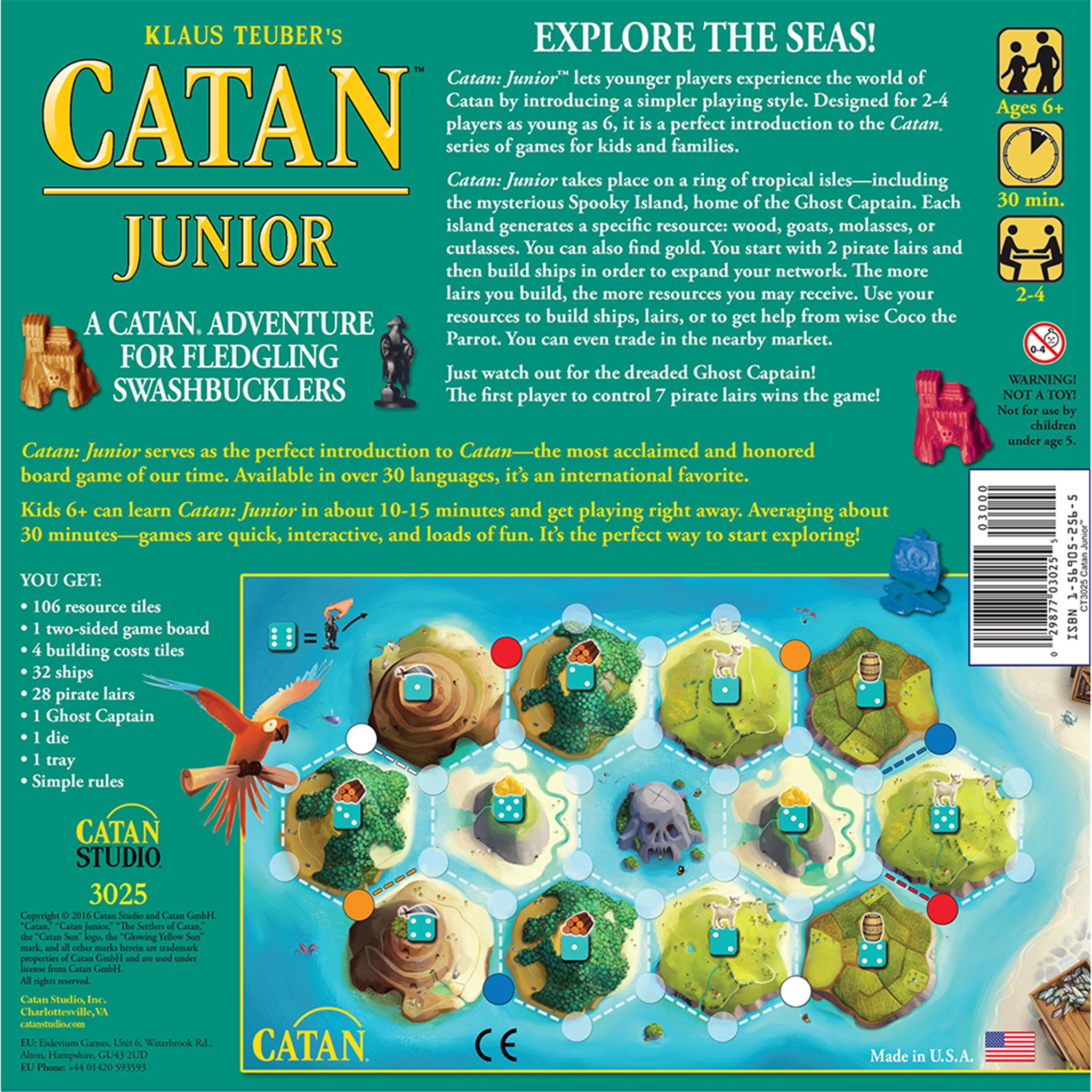 Catan Junior Kids Strategy Game - Calendar Club Canada