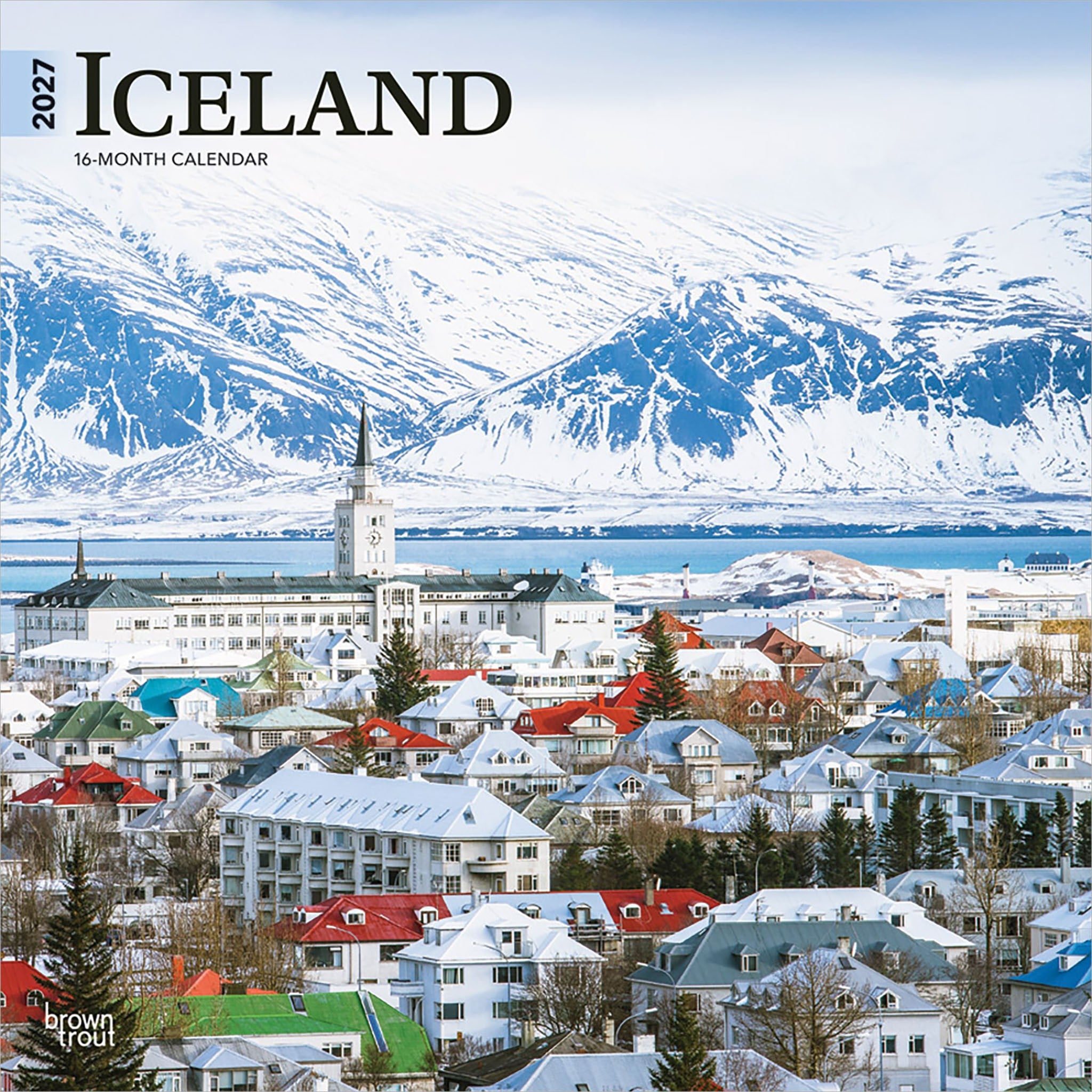 Iceland 2027 Wall Calendar