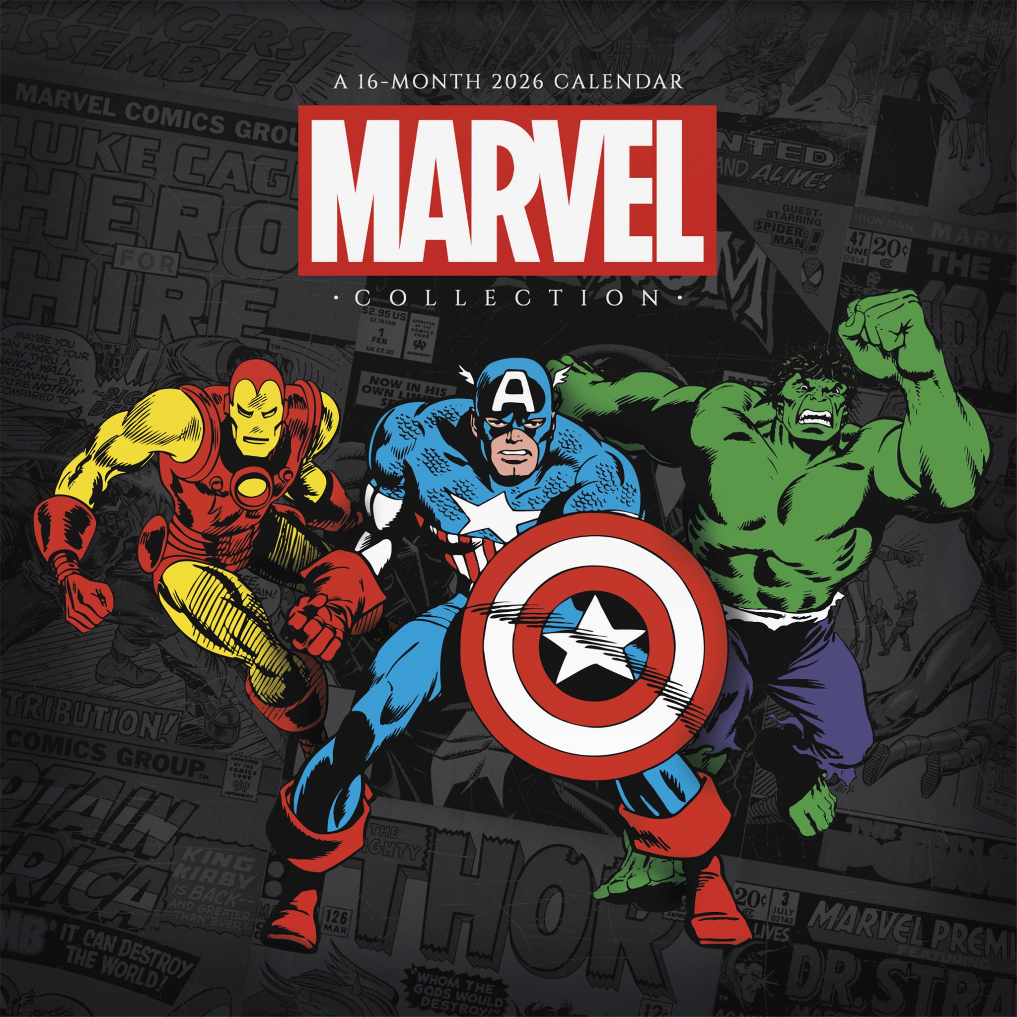 Marvel Comics 2026 Mini Calendar