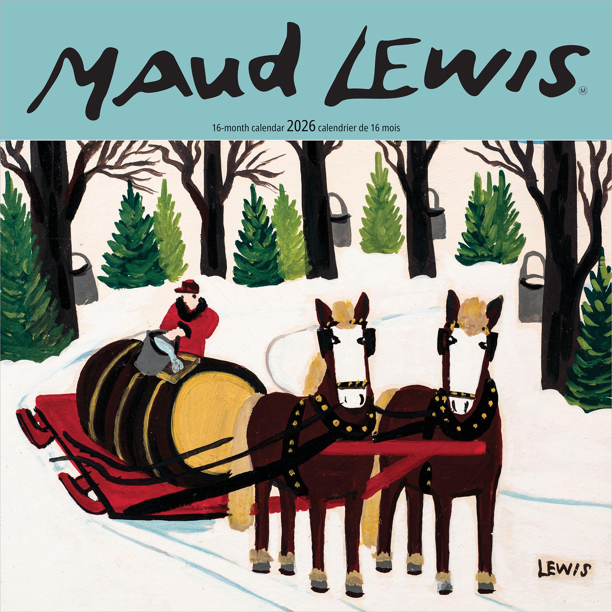 Maud Lewis 2026 Wall Calendar