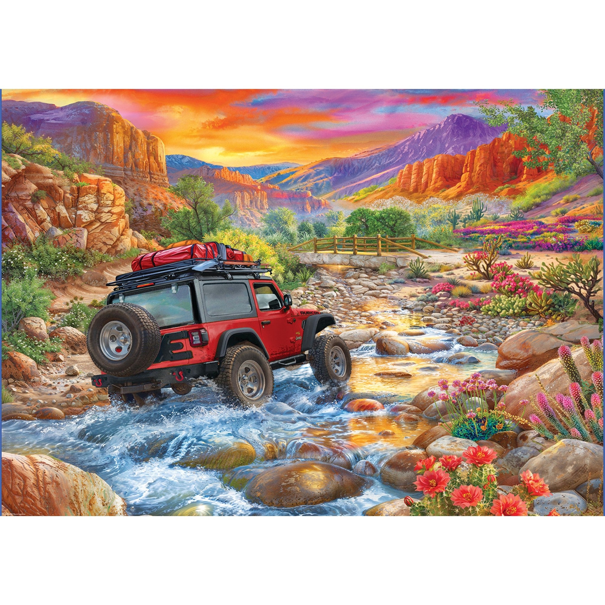 Rocky Ride 1000 Piece Puzzle