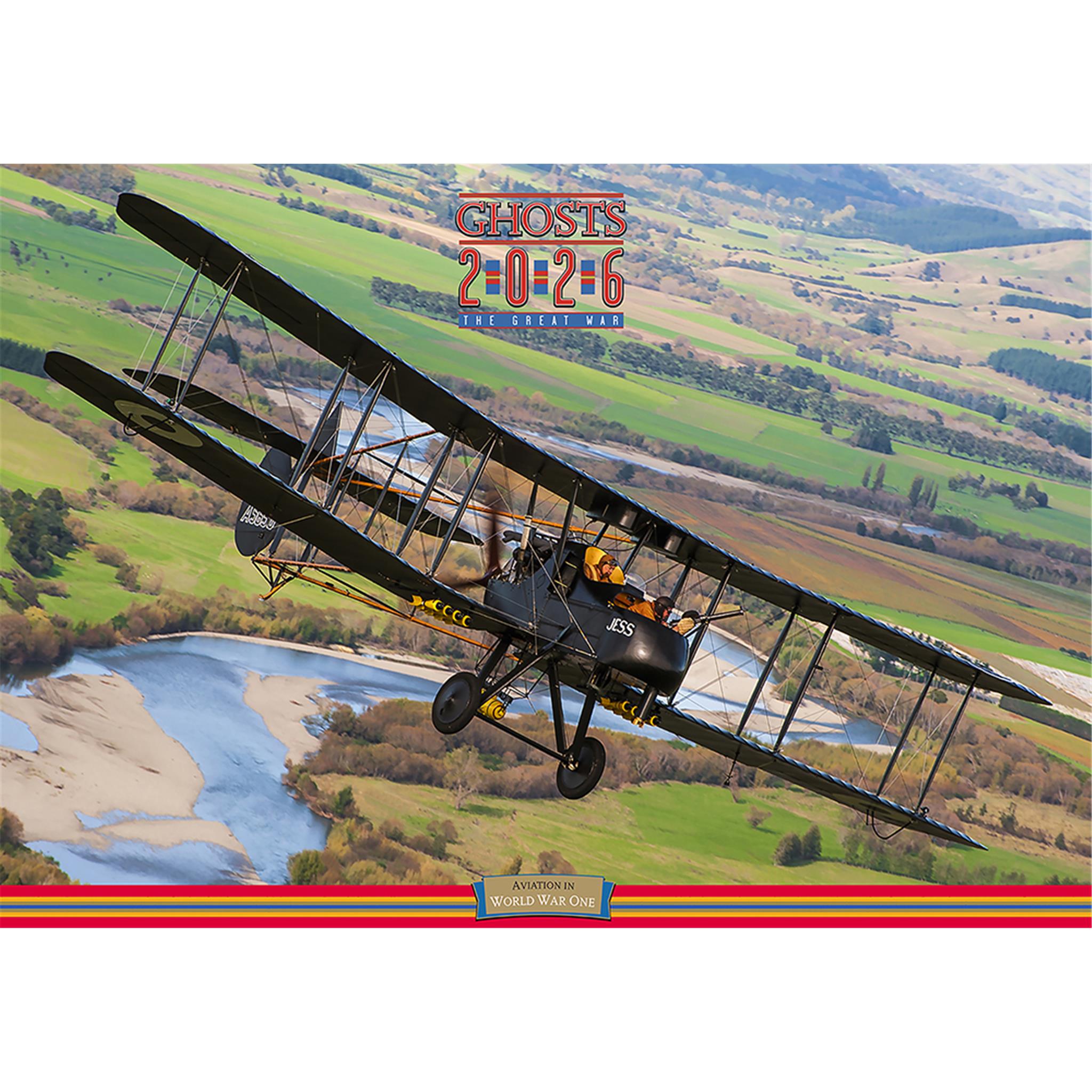 Ghosts Of The Great War Wall 2026 Calendar