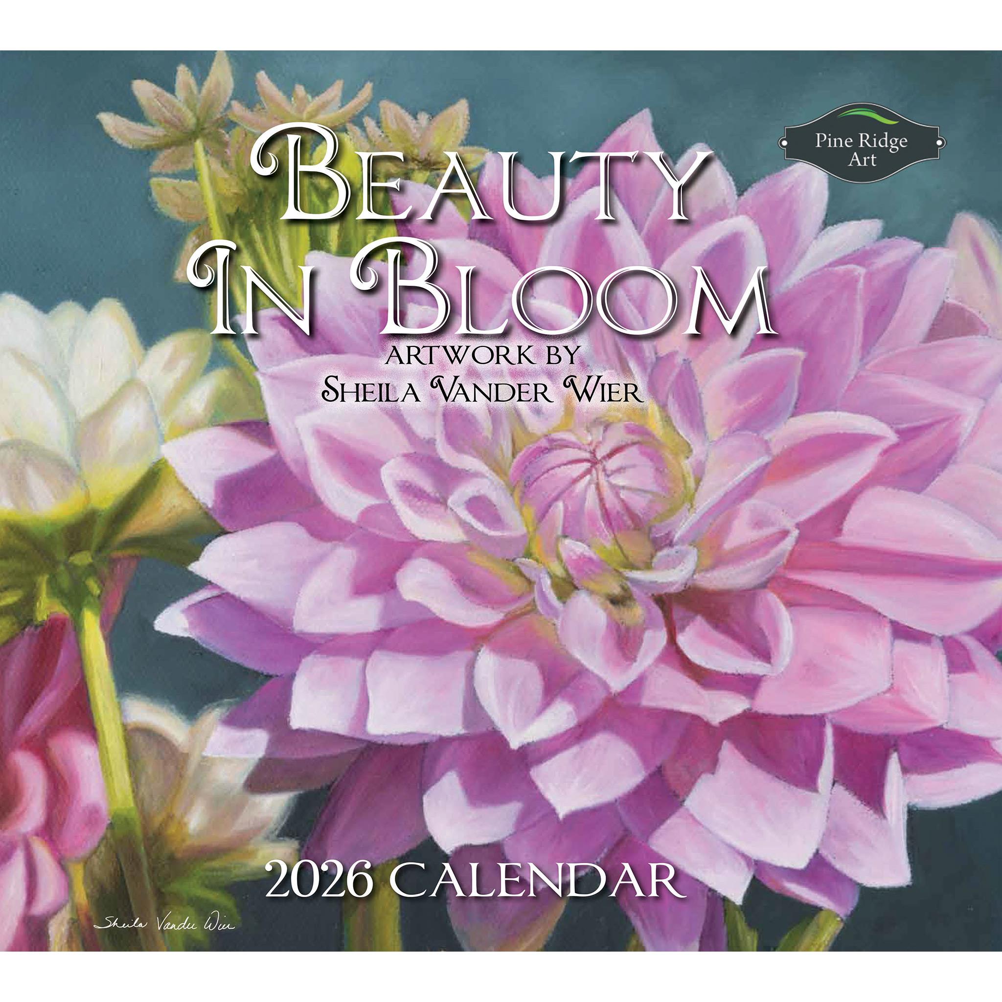 Beauty In Bloom 2026 Wall Calendar - Online Only