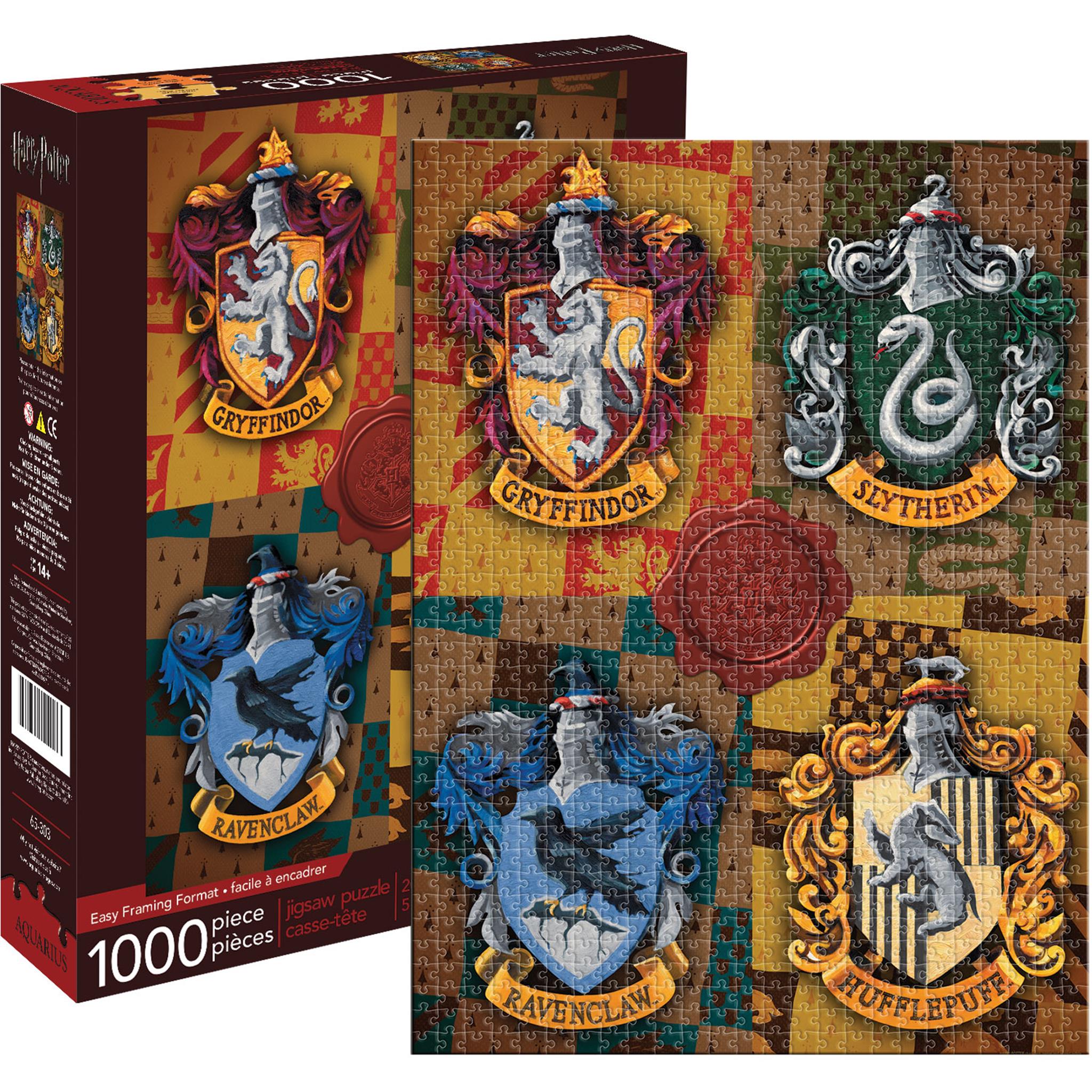 Harry Potter Crests 1000 Piece Puzzle