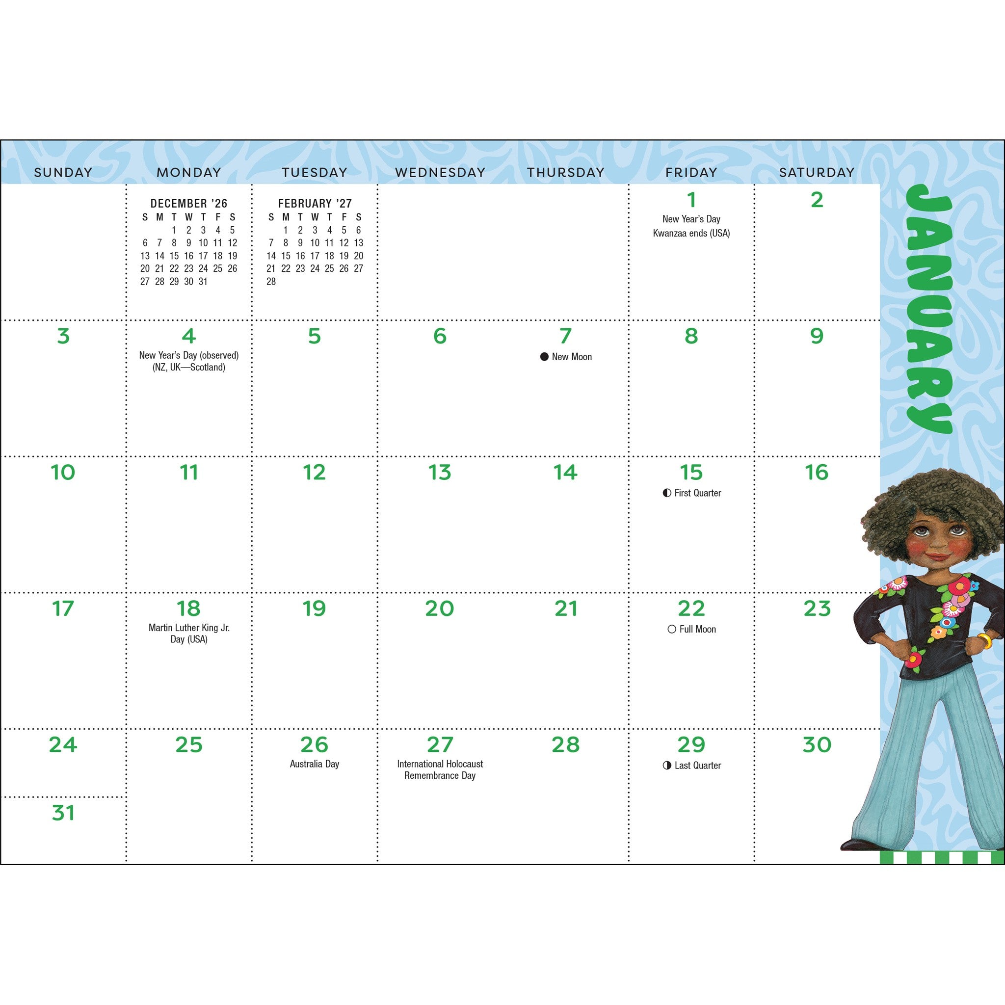 Mary Engelbreit's Good Vibes Only 2027 Pocket Planner