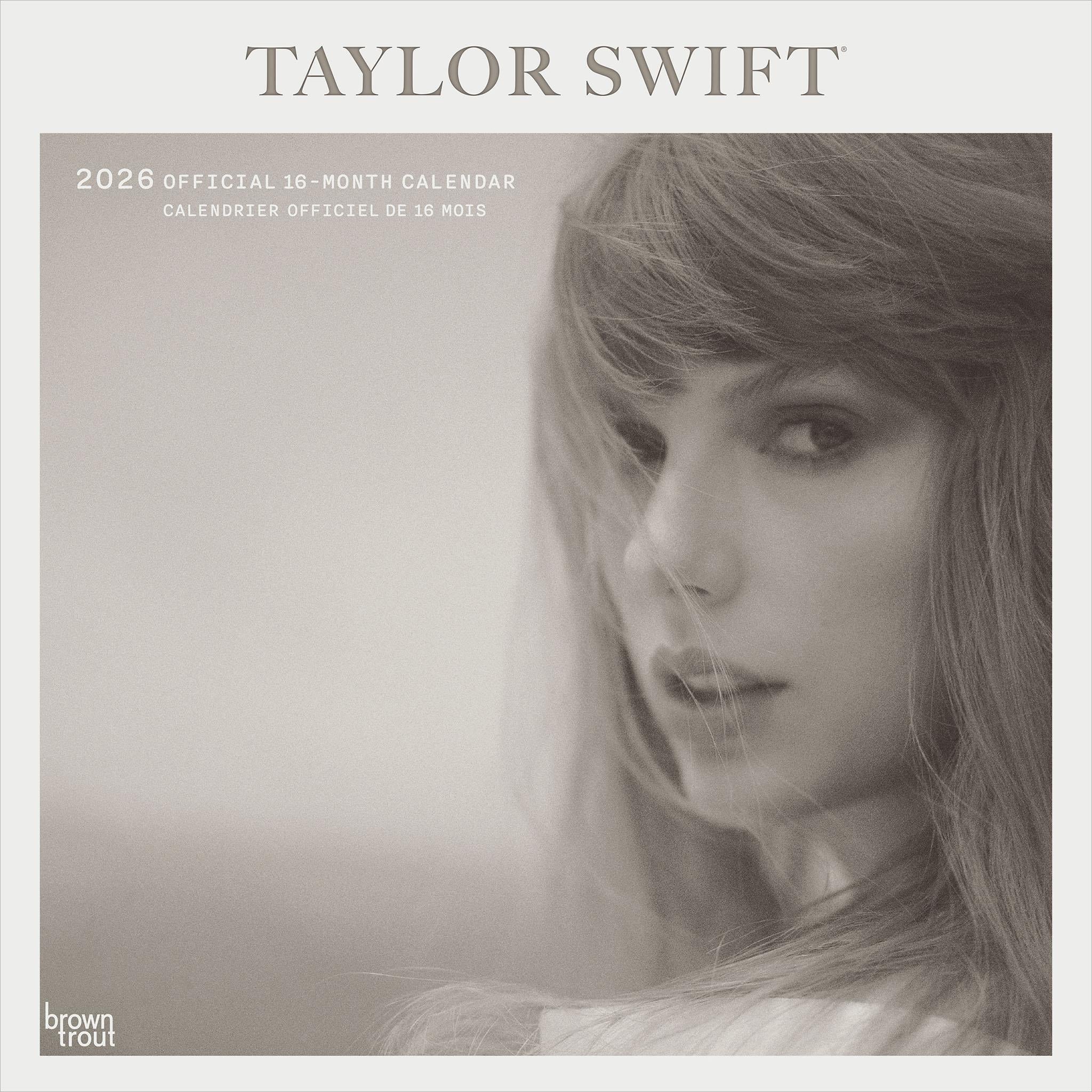 Taylor Swift Bilingual 2026 Wall Calendar