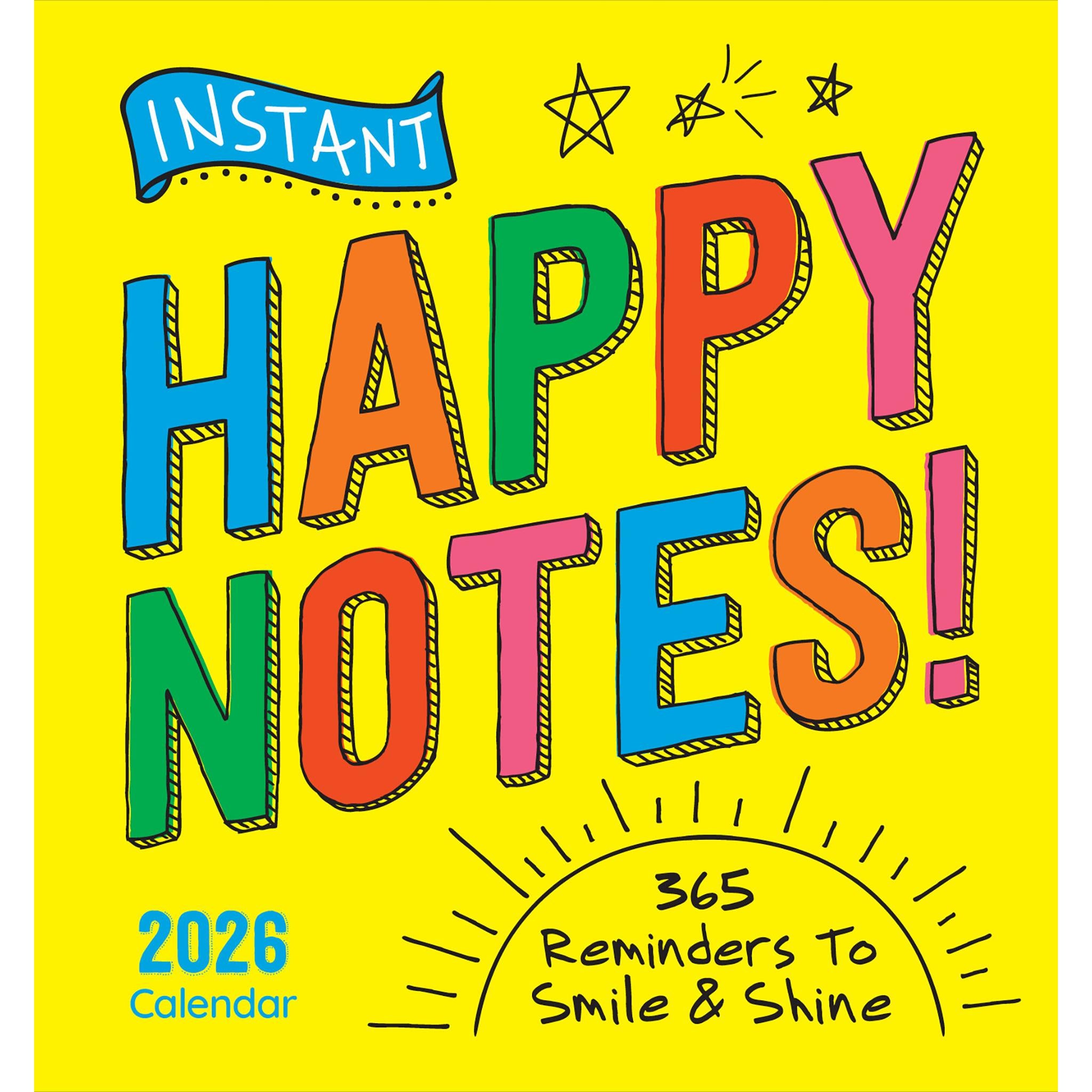 Instant Happy Notes 2026 Box Calendar