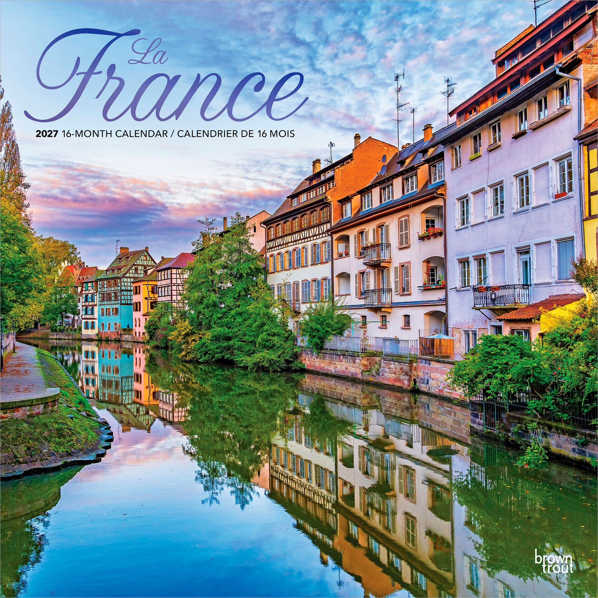 コレクション FH/gerrit rietveld abcdesigne CALENDAR La France 2027 Wall Calendar